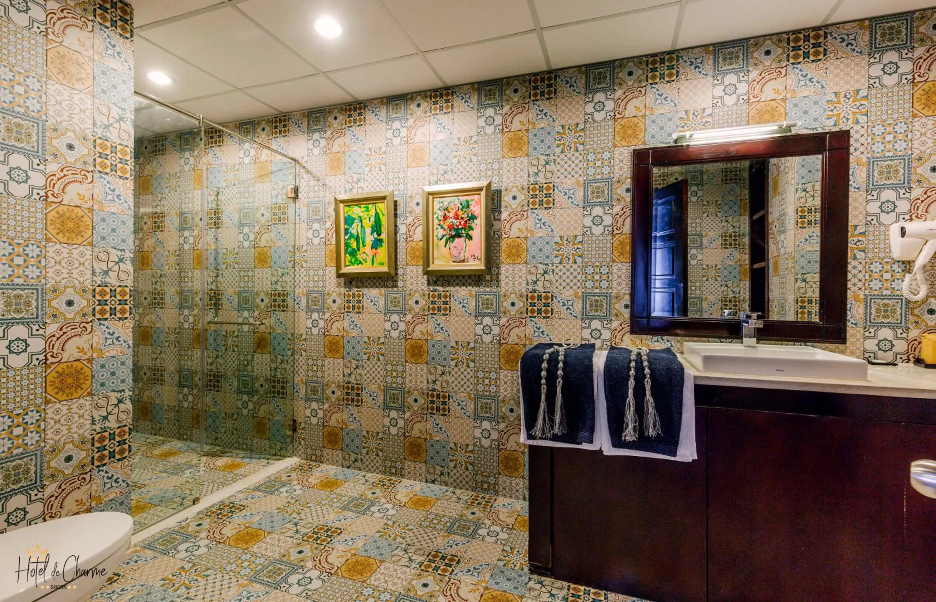 Bathroom in Prostyle Hotel Ho Chi Minh プロスタイルホテルホーチミン