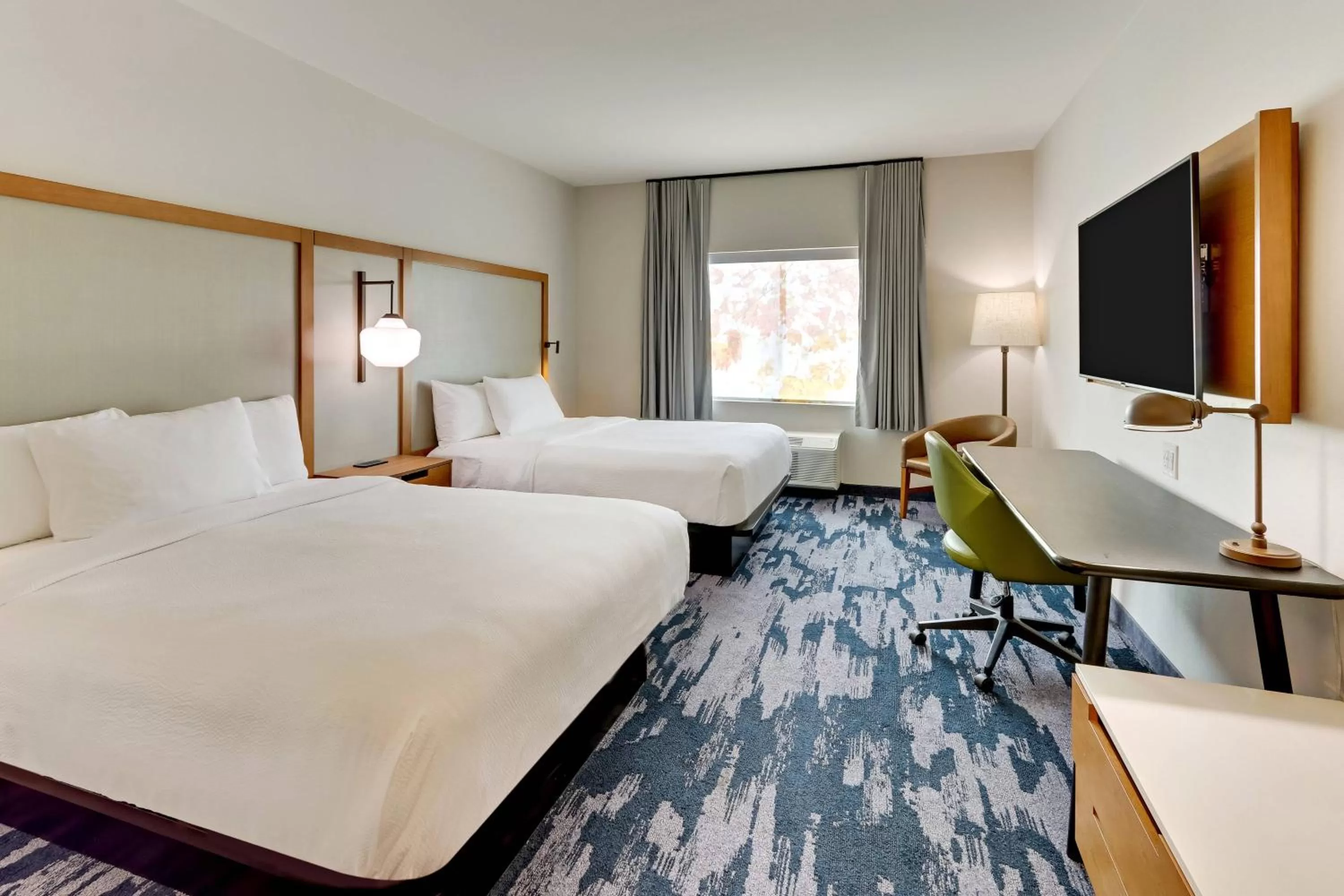 Queen Room with Two Queen Beds - Hearing Accessible in Fairfield Inn & Suites by Marriott Dallas Love Field