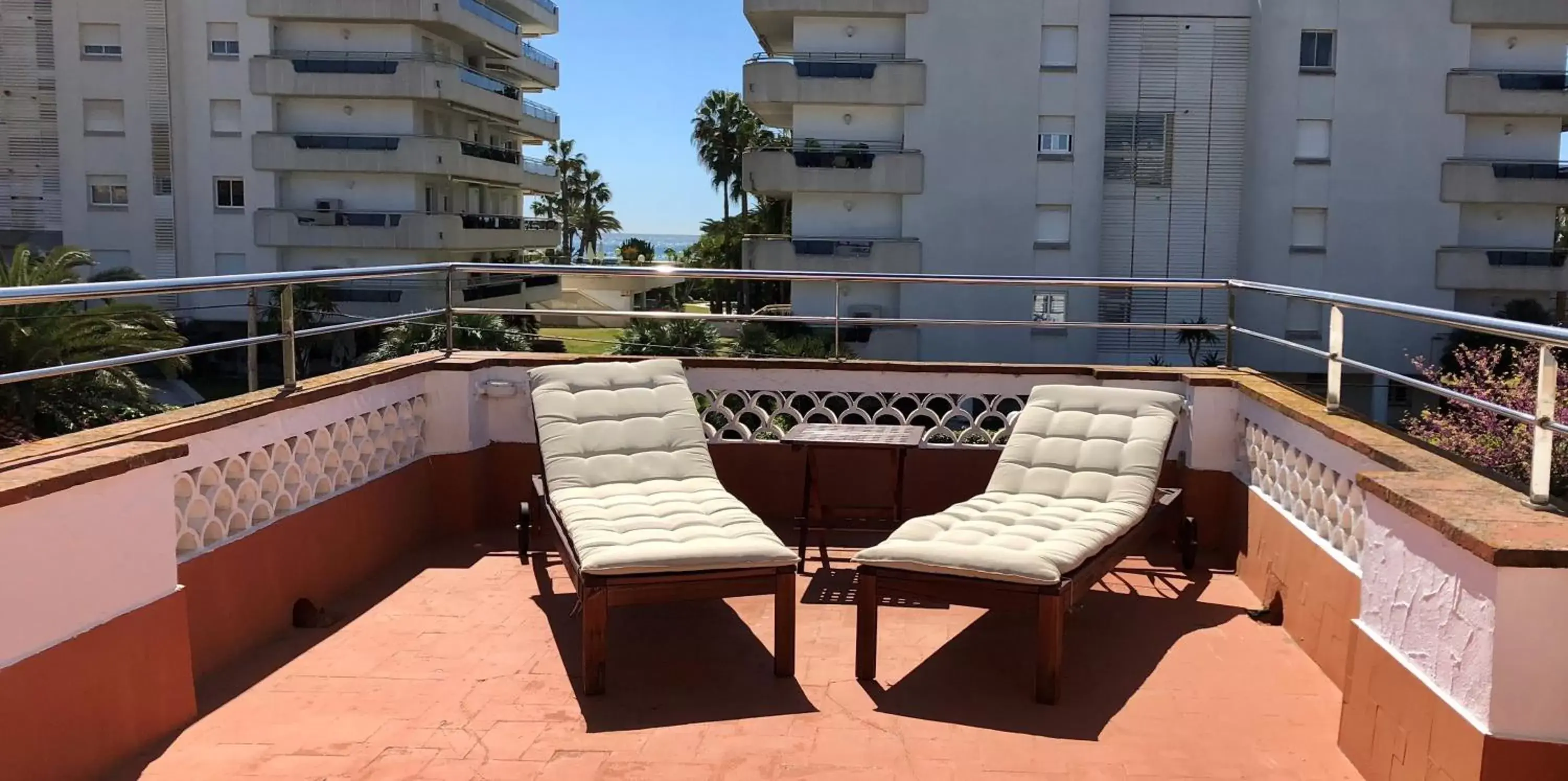 Balcony/Terrace in Hotel Capri