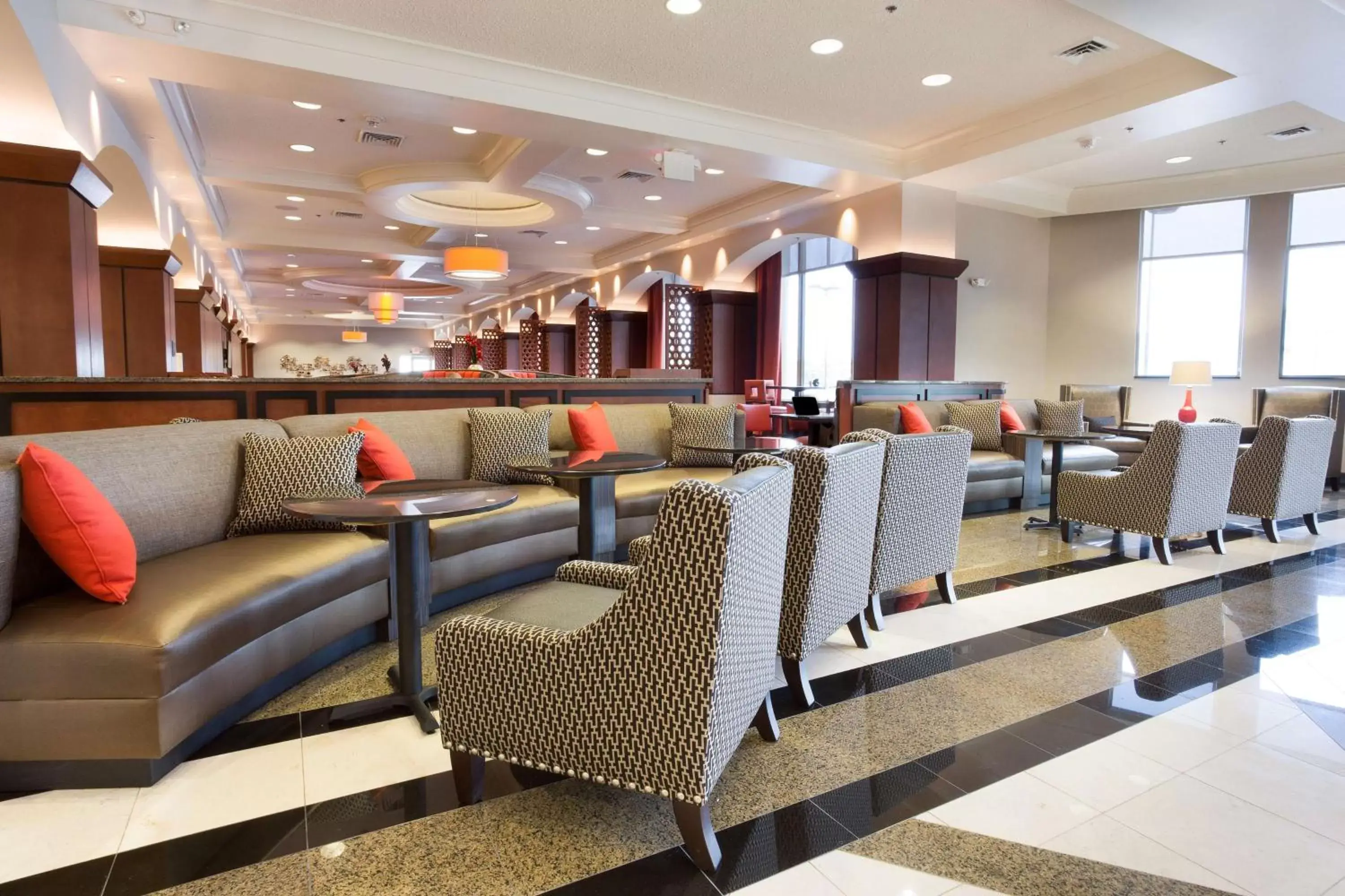 Lobby or reception in Drury Plaza Hotel Indianapolis Carmel