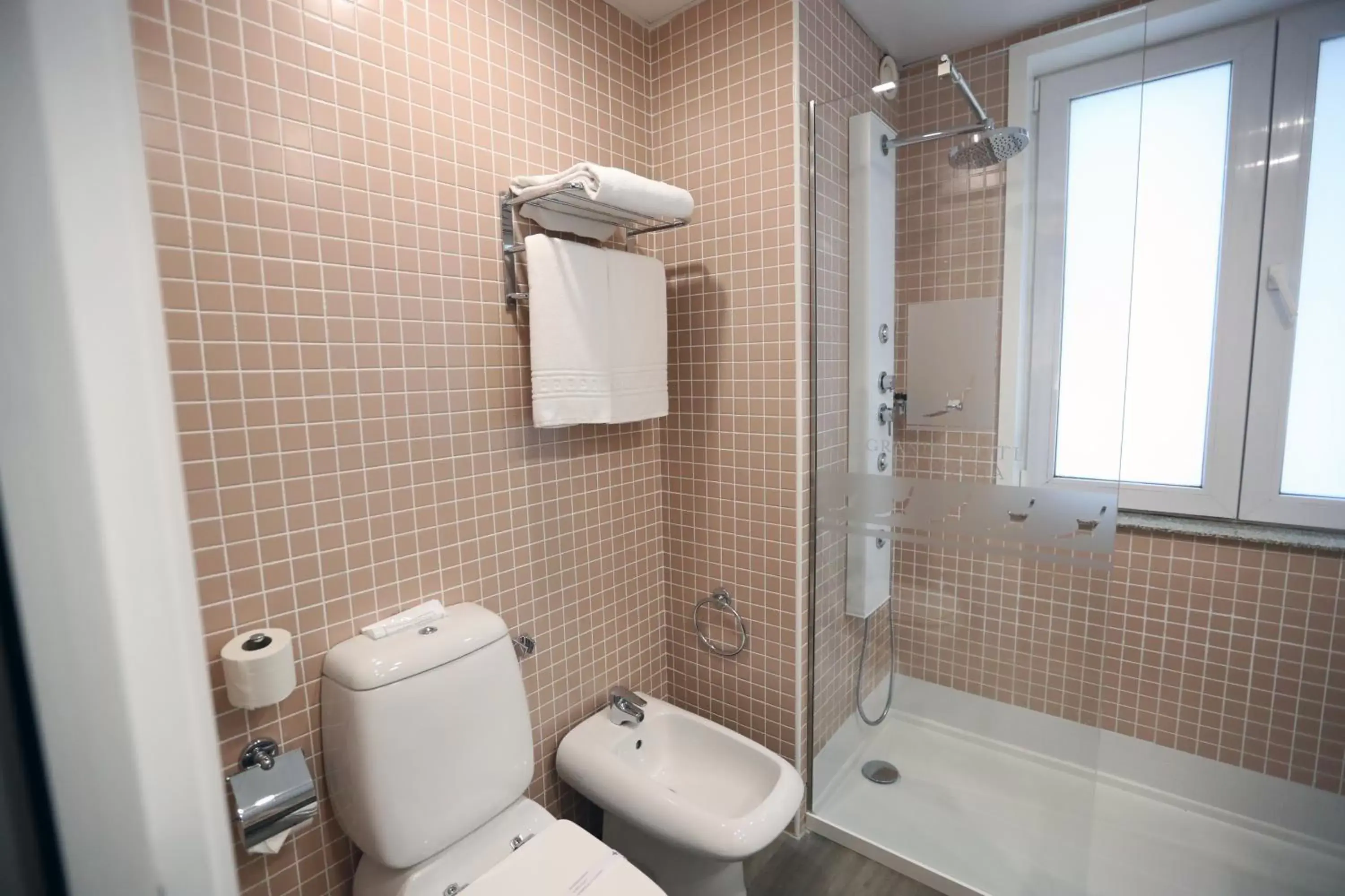 Toilet, Bathroom in Grande Hotel da Povoa