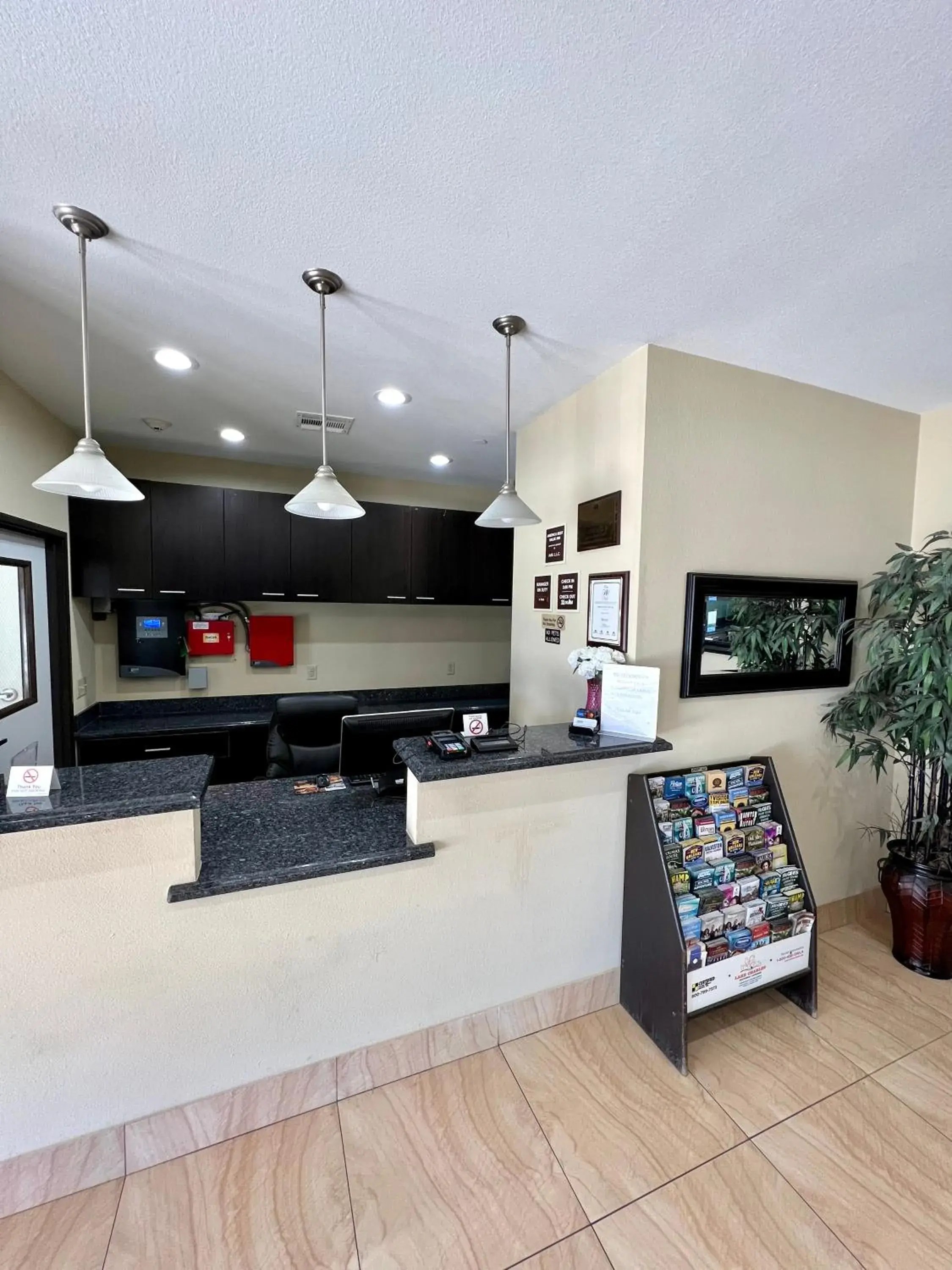 Lobby or reception in Americas Best Value Inn Sulphur Lobby or reception in Americas Best Value Inn Sulphur