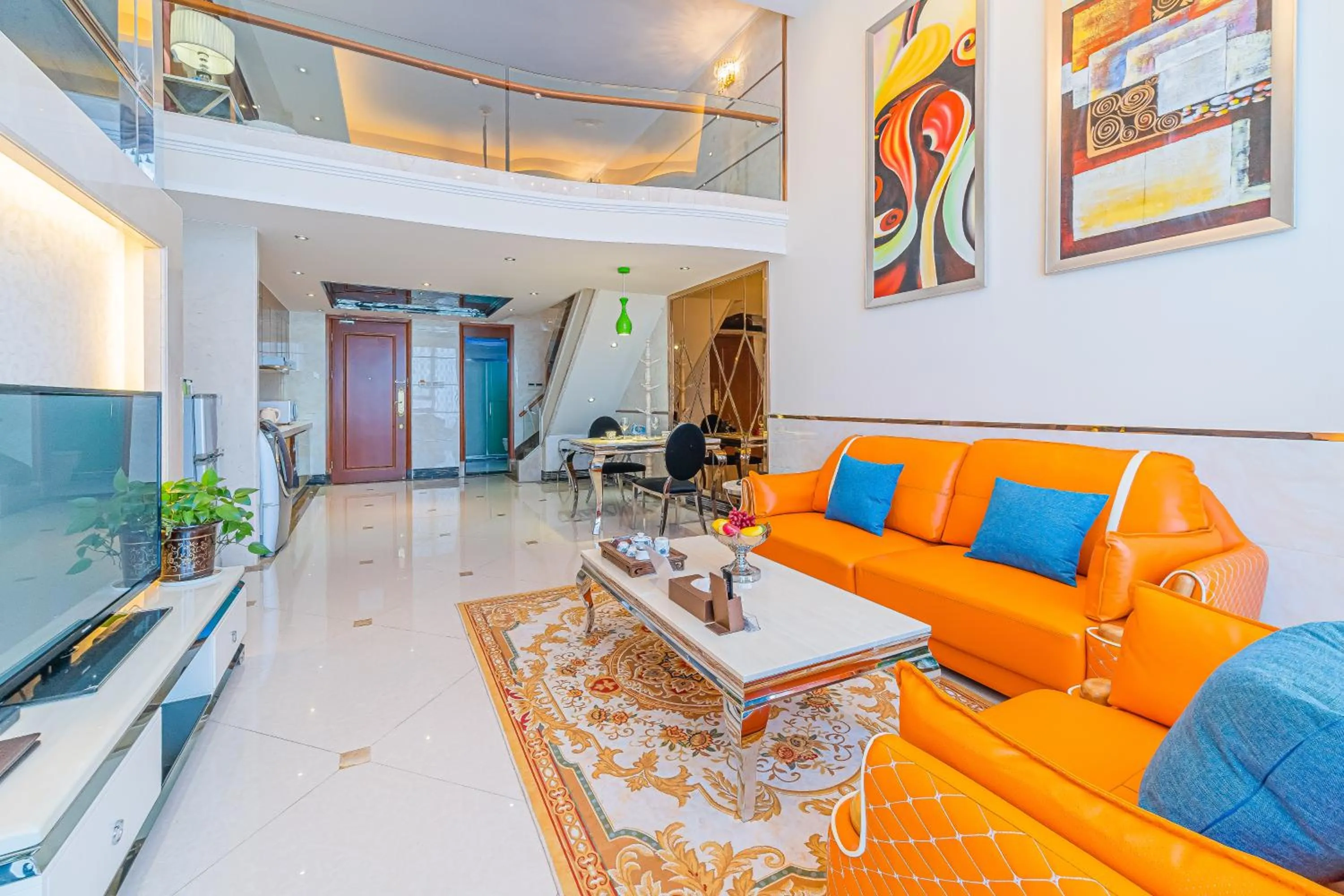 Living room in South & North International Apartment Beijing Road