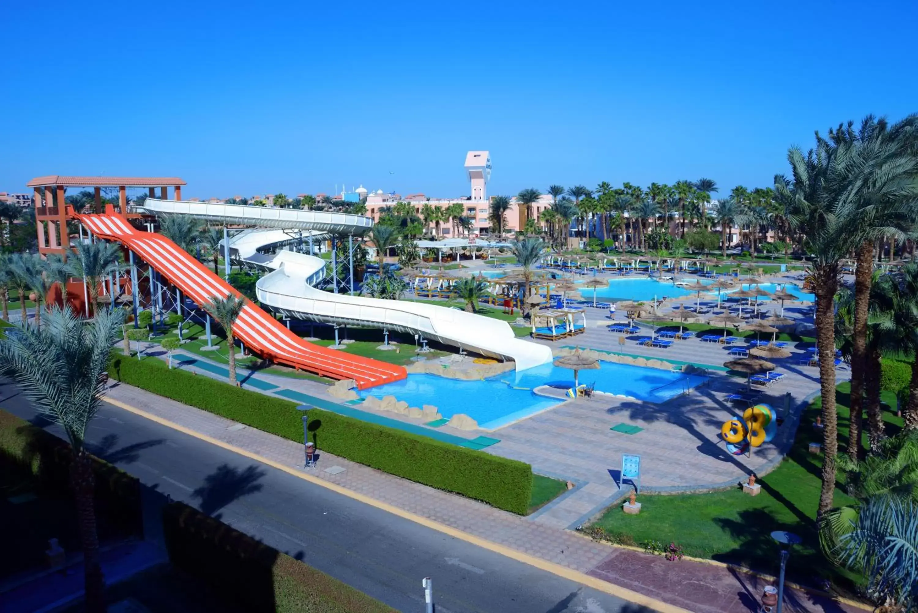 Aqua park, Water Park in Beach Albatros Resort - Hurghada