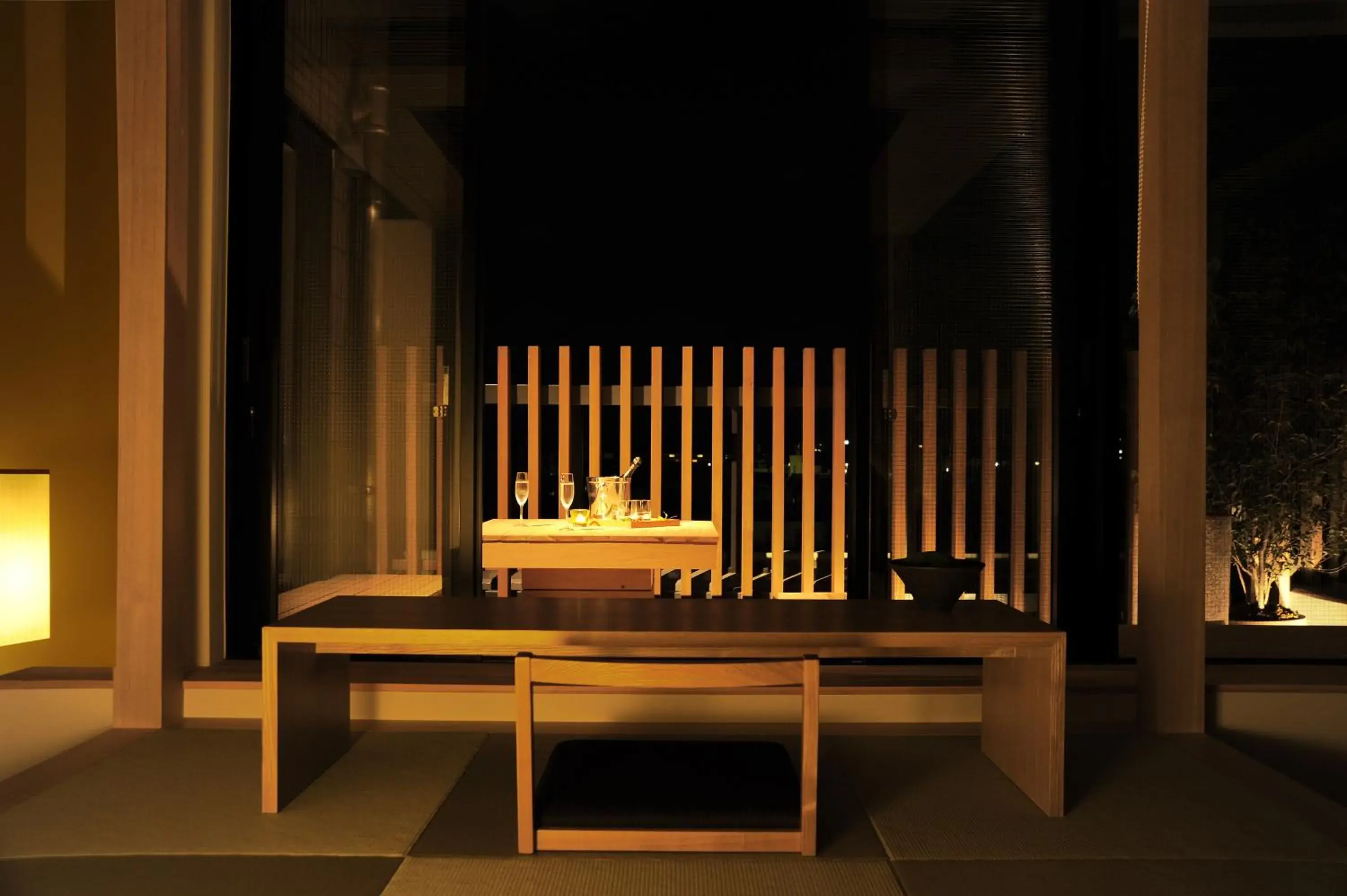 Seating area in hotel kanra kyoto