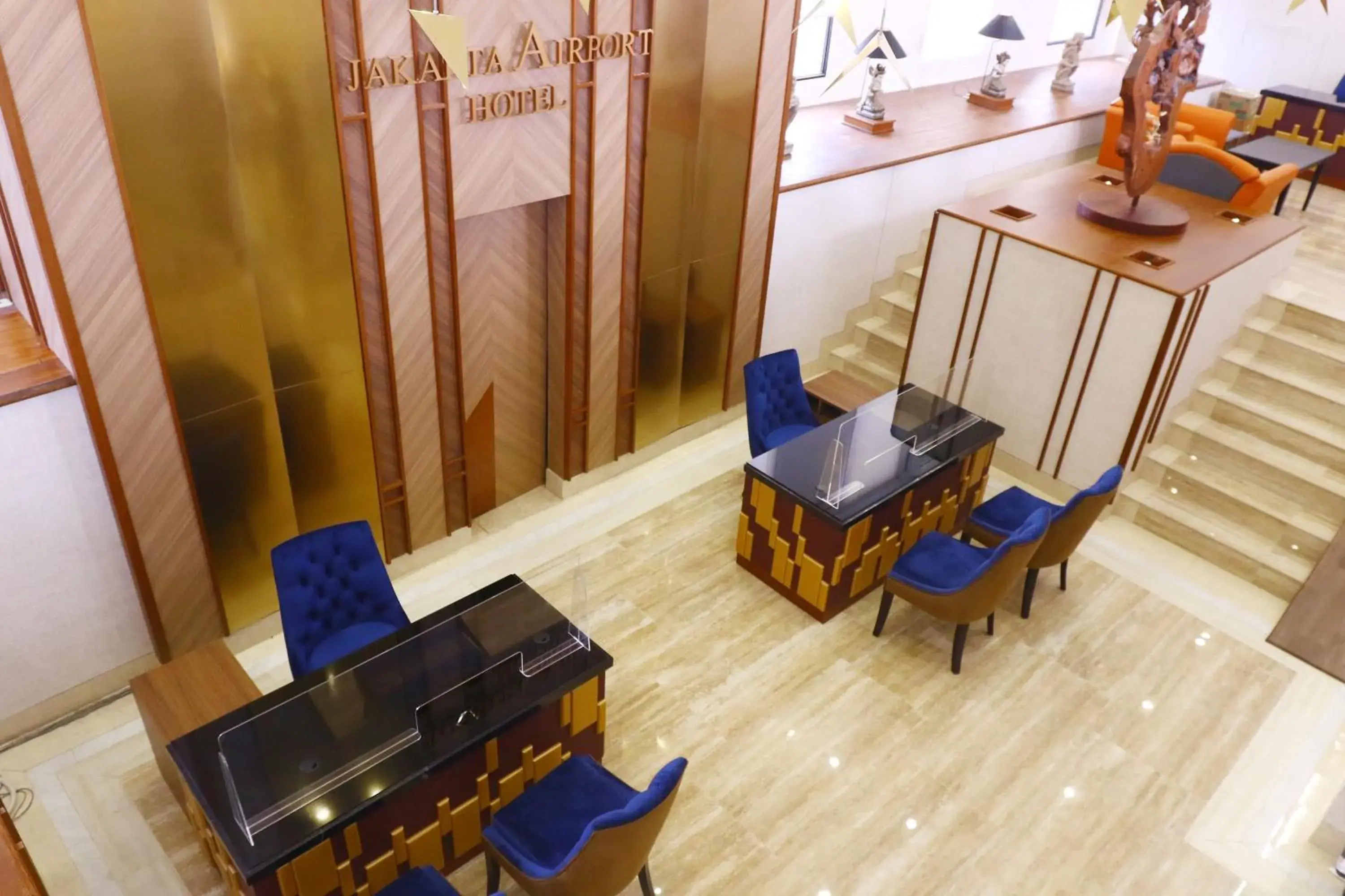 Lobby or reception in Jakarta Airport Hotel Lobby or reception in Jakarta Airport Hotel