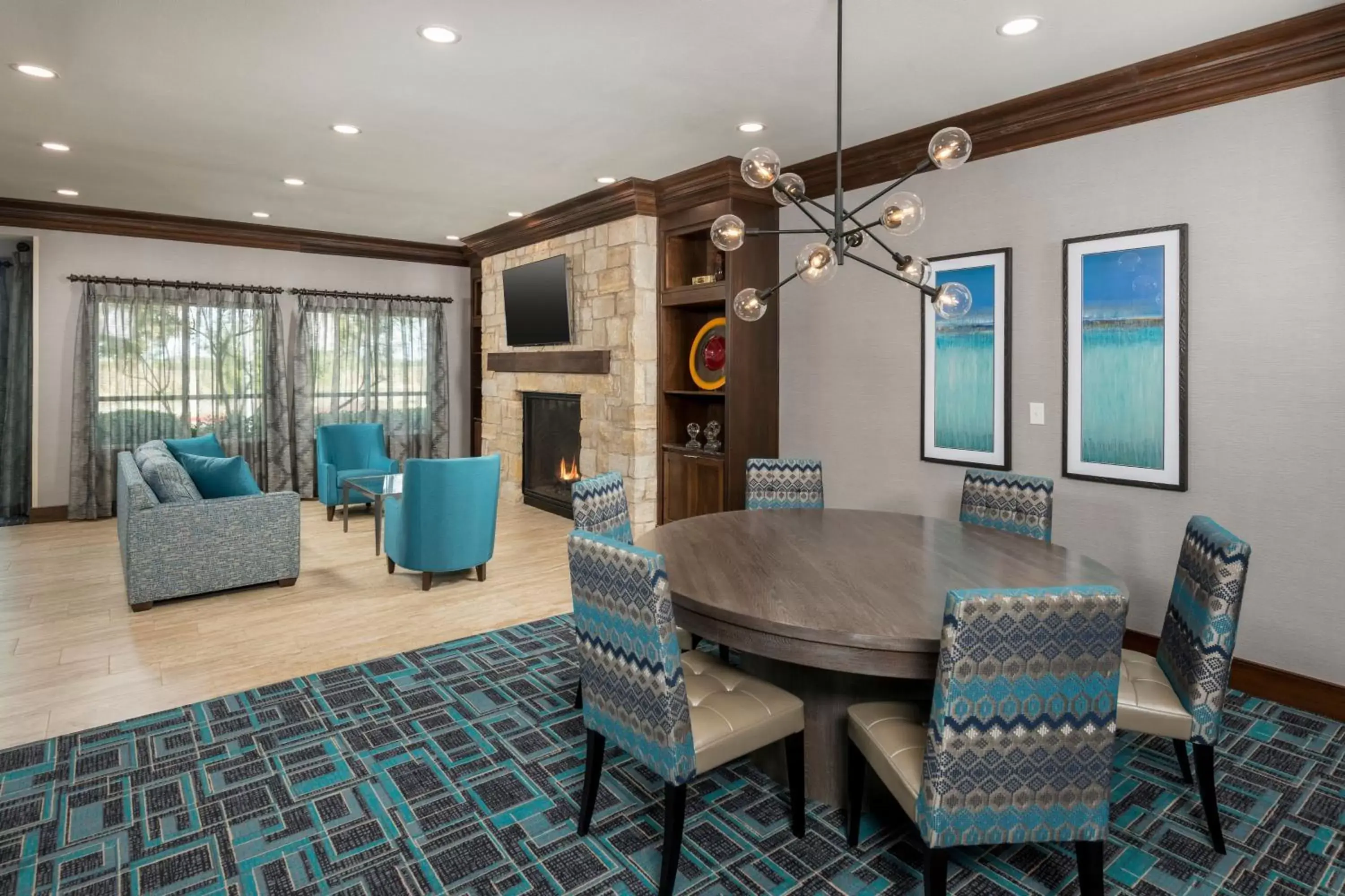 Lounge or bar in TownePlace Suites by Marriott Abilene Northeast