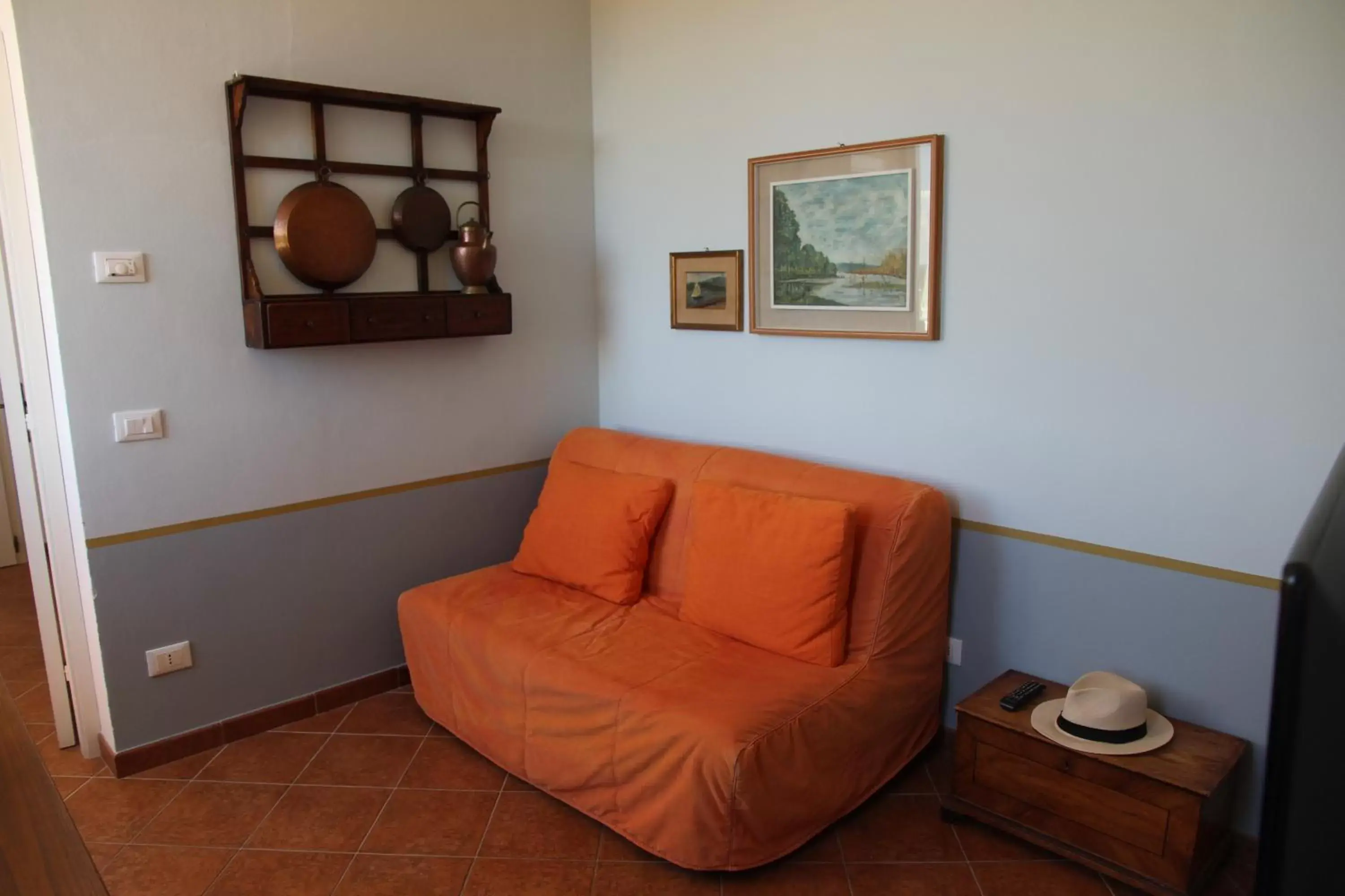 Living room, Seating Area in Country Residence Cipriano - La Torre alle Tolfe