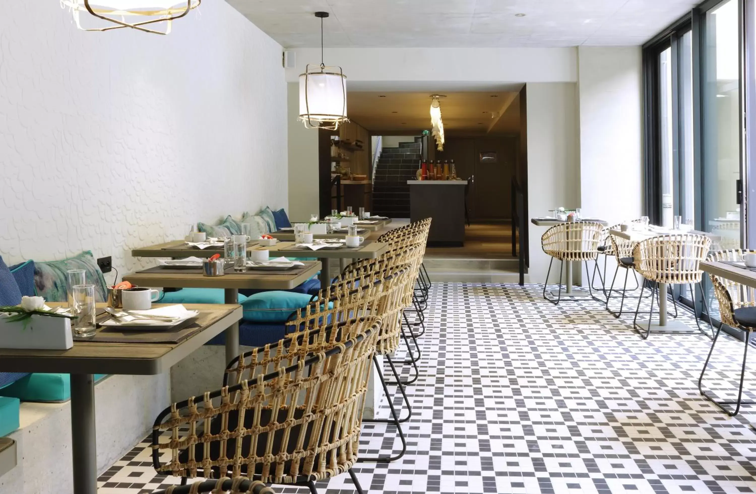 Dining area, Restaurant/Places to Eat in Best Western Plus Hôtel La Joliette
