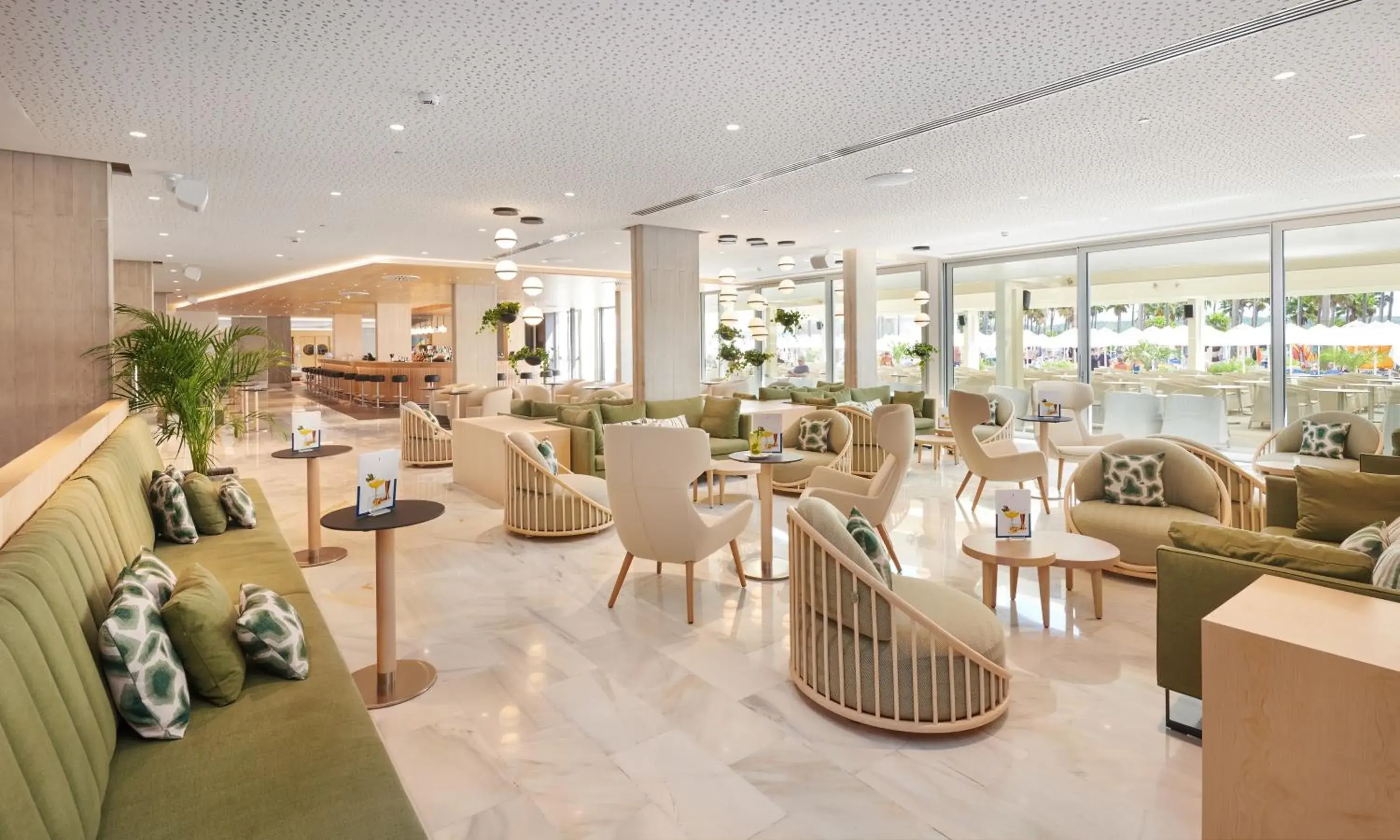 Lounge or bar, Restaurant/Places to Eat in Hipotels Mediterraneo Hotel - Adults Only