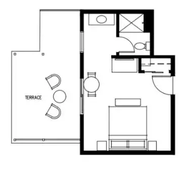 Floor Plan in The Setting Inn Willamette Valley