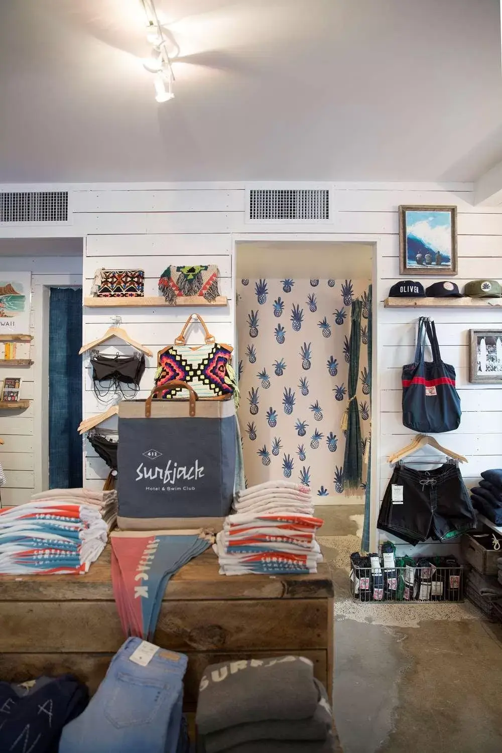 On-site shops in The Surfjack Hotel & Swim Club
