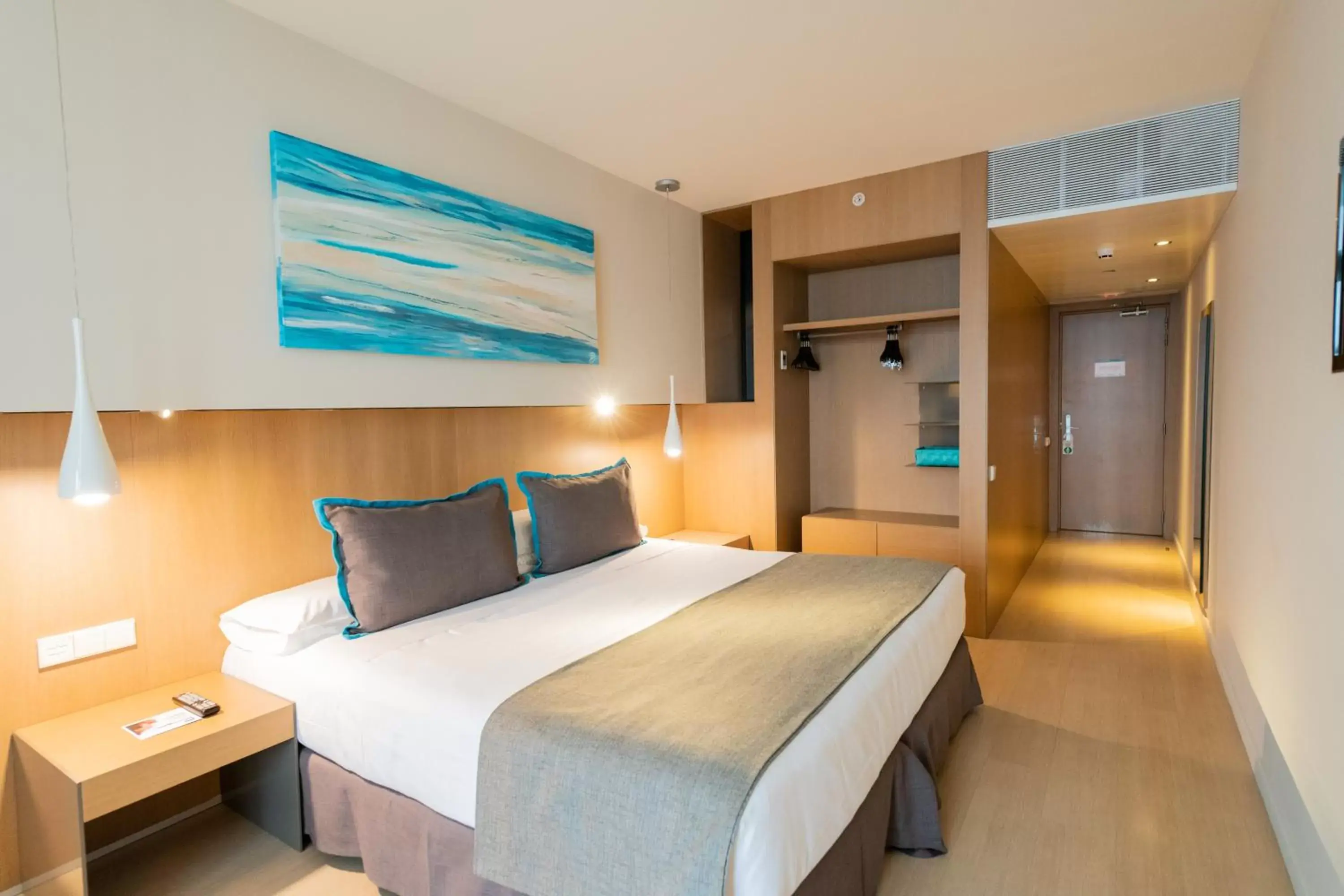 Bed in Atenea Port Barcelona Mataró Bed in Atenea Port Barcelona Mataró