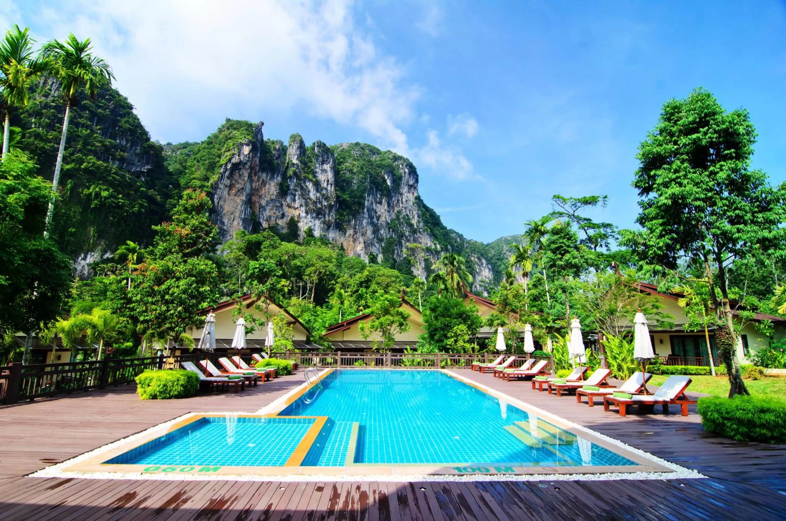 Swimming pool in Aonang Phu Petra Resort, Krabi - SHA Plus