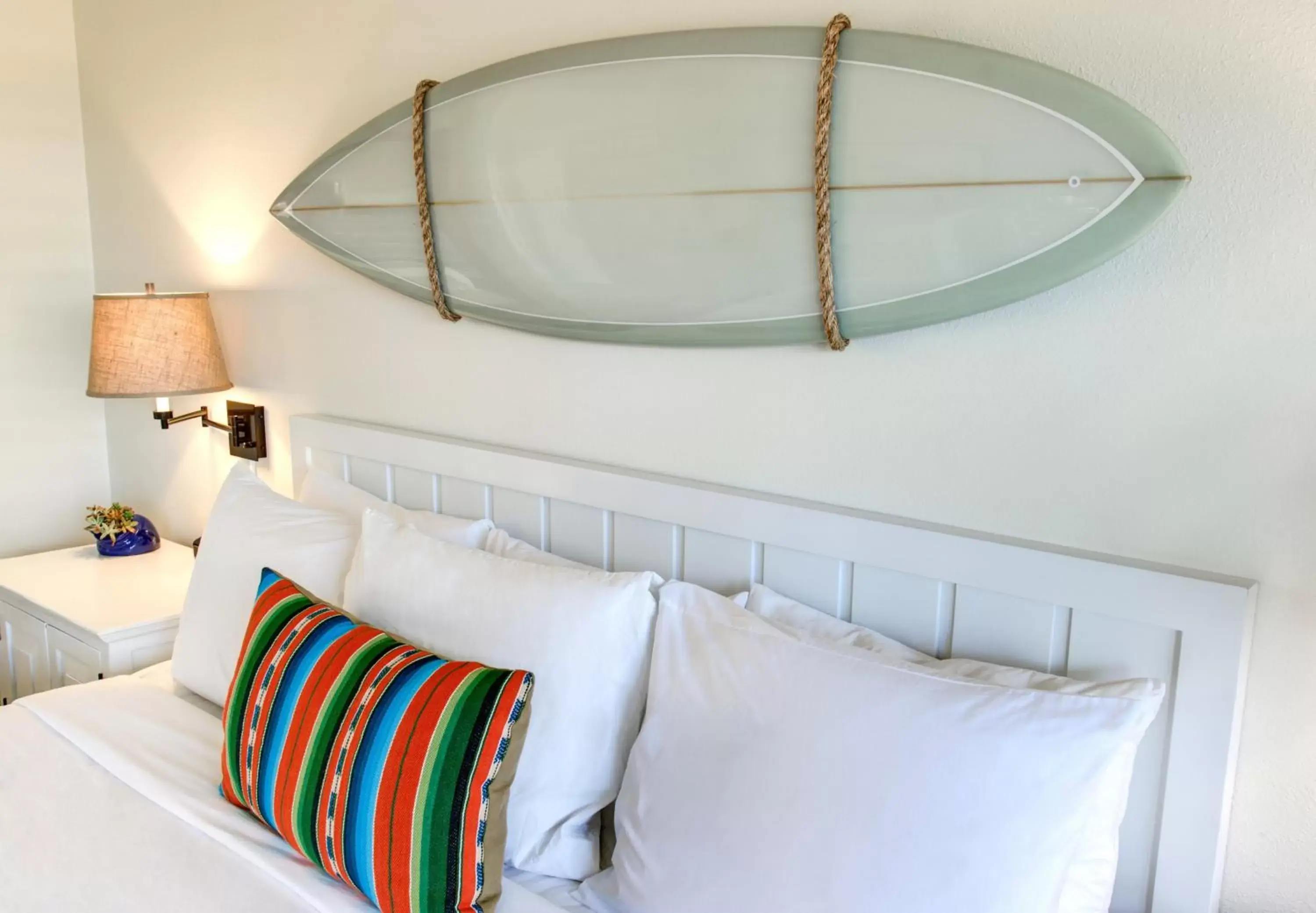 Bed in Laguna Beach House