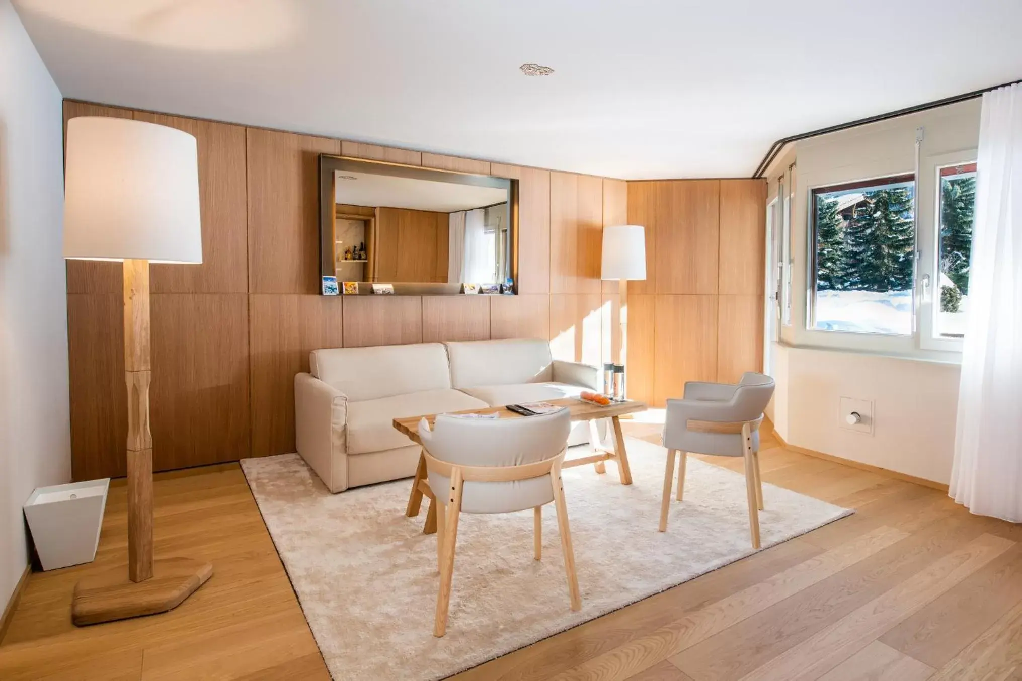 Seating Area in Schweizerhof Zermatt - a Small Luxury Hotel