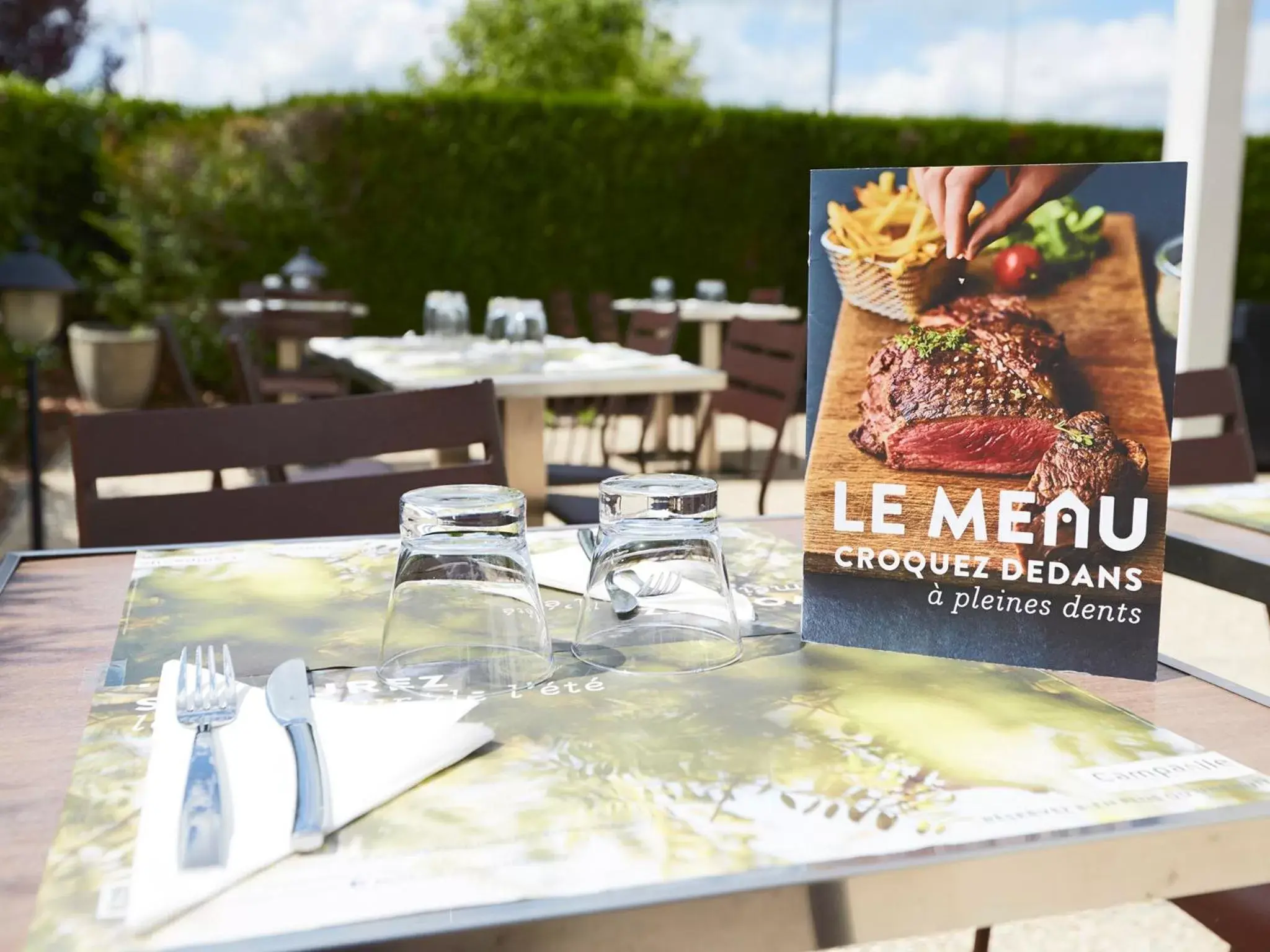 Balcony/Terrace, Restaurant/Places to Eat in Campanile Dijon Sud - Marsannay