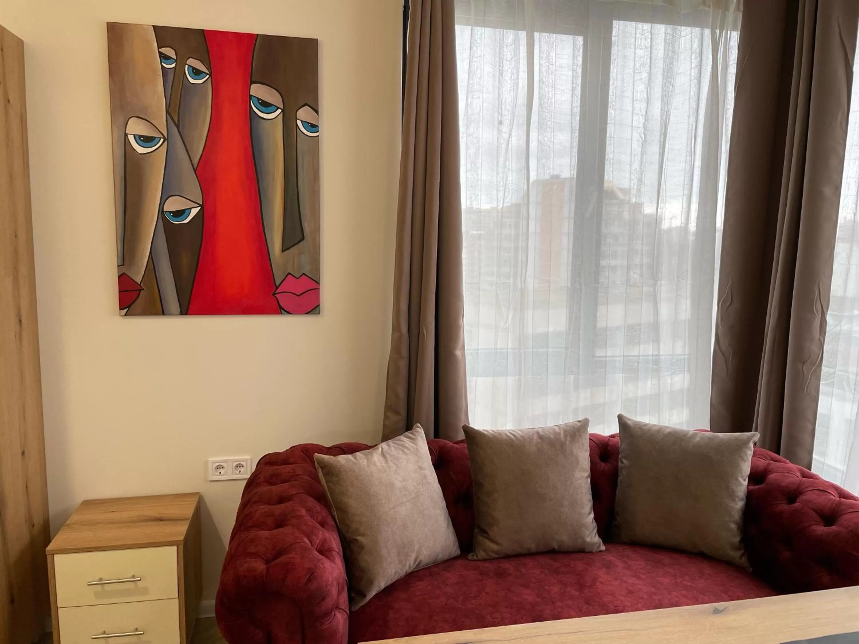Seating Area in WOW Apartments