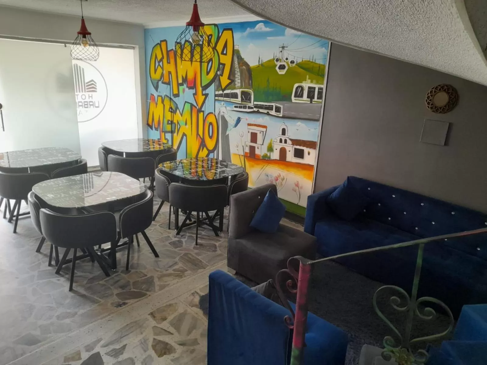 Seating Area in Aw Hotel Urban 80 Medellin