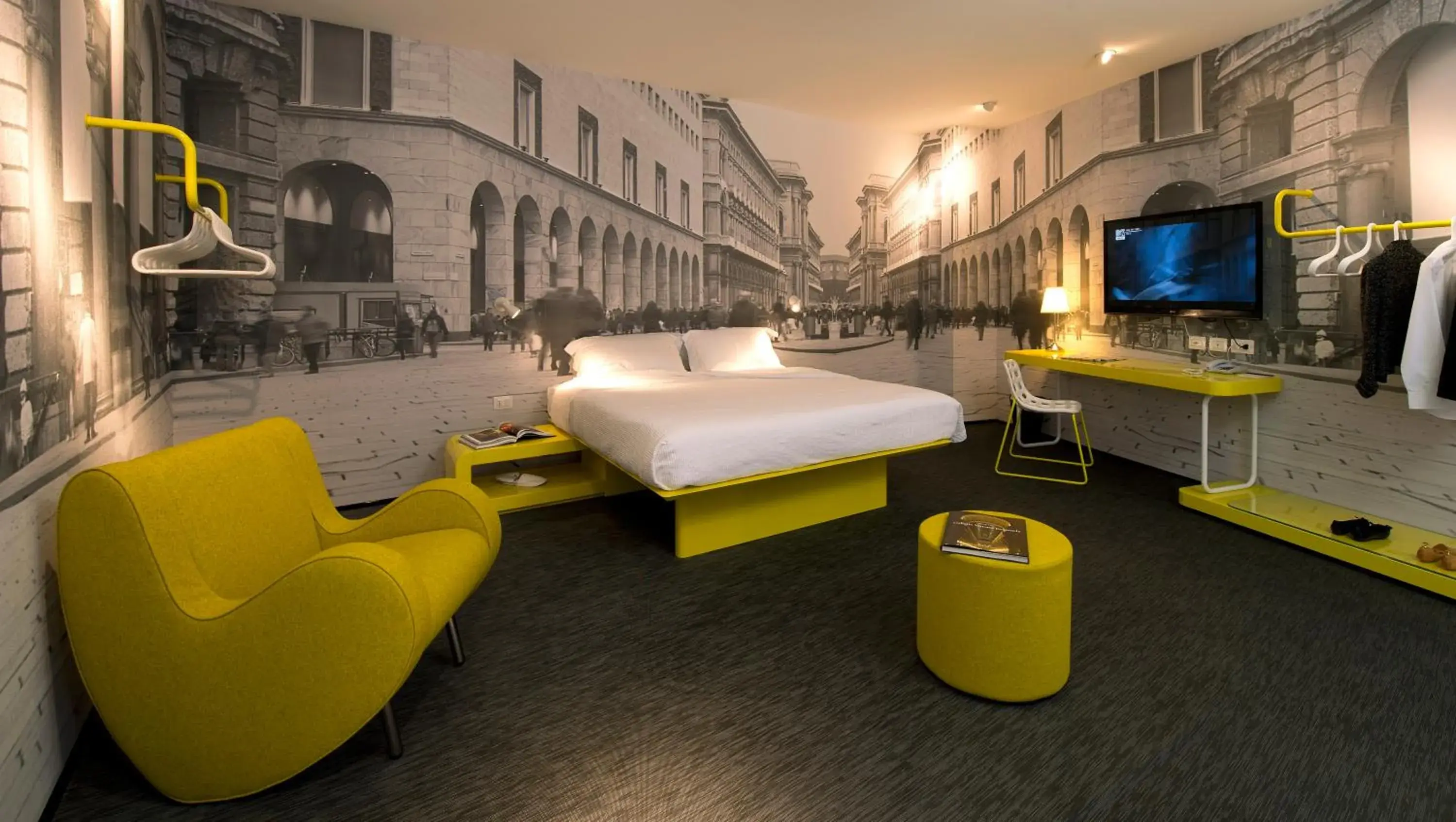 Photo of the whole room in The Street Milano Duomo | a Design Boutique Hotel