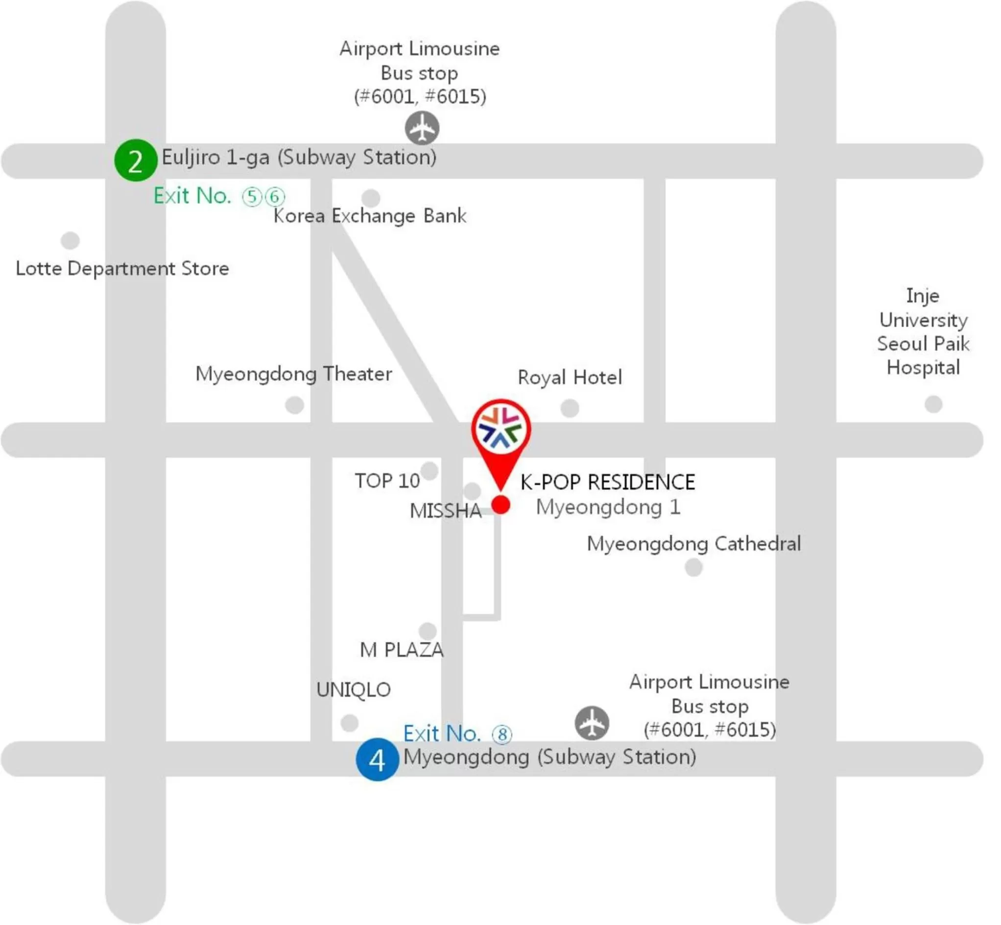 Other, Floor Plan in K-POP Residence Myeongdong 1