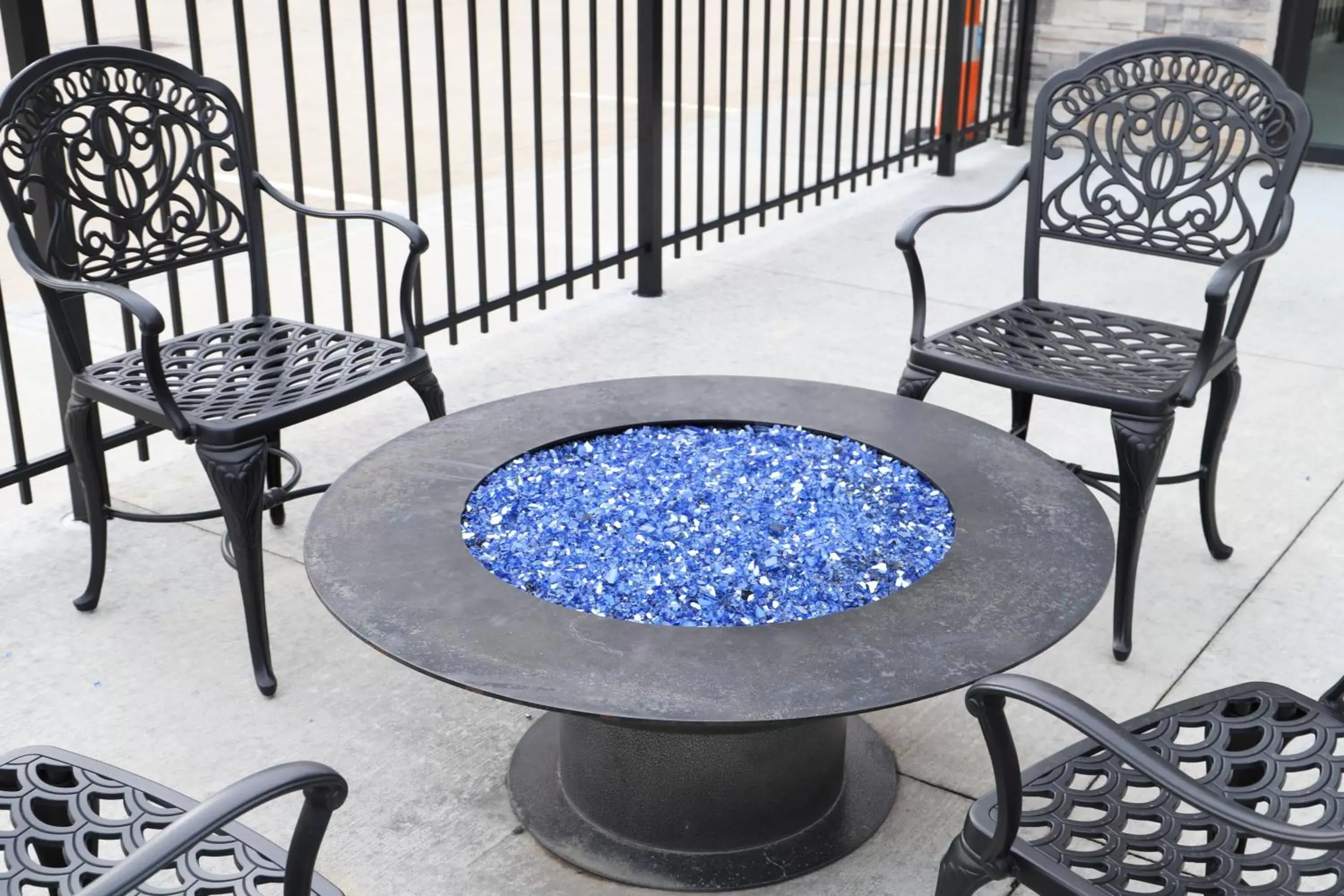 Patio in Sleep Inn & Suites Belmont - St. Clairsville