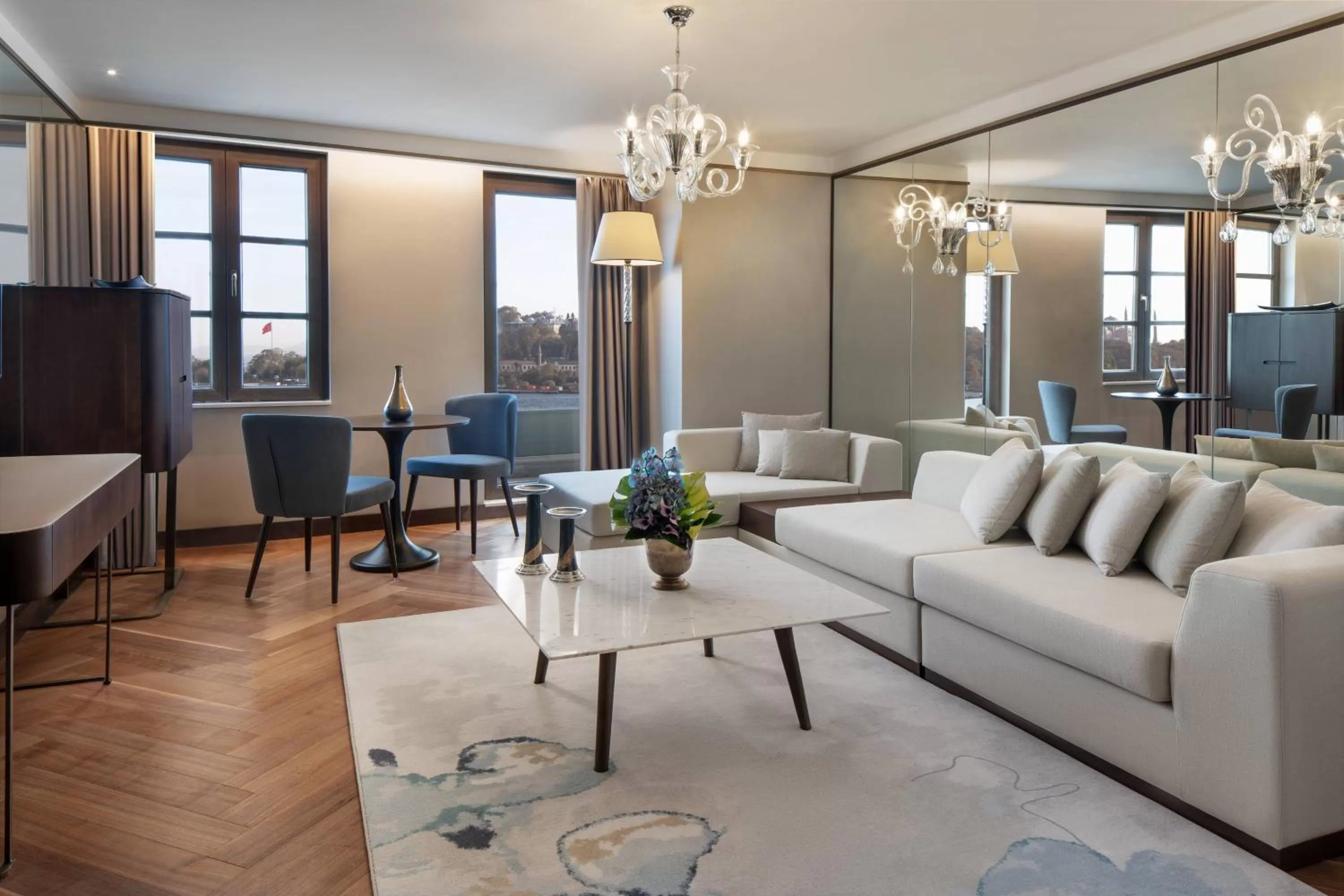 Living room in JW Marriott Istanbul Bosphorus