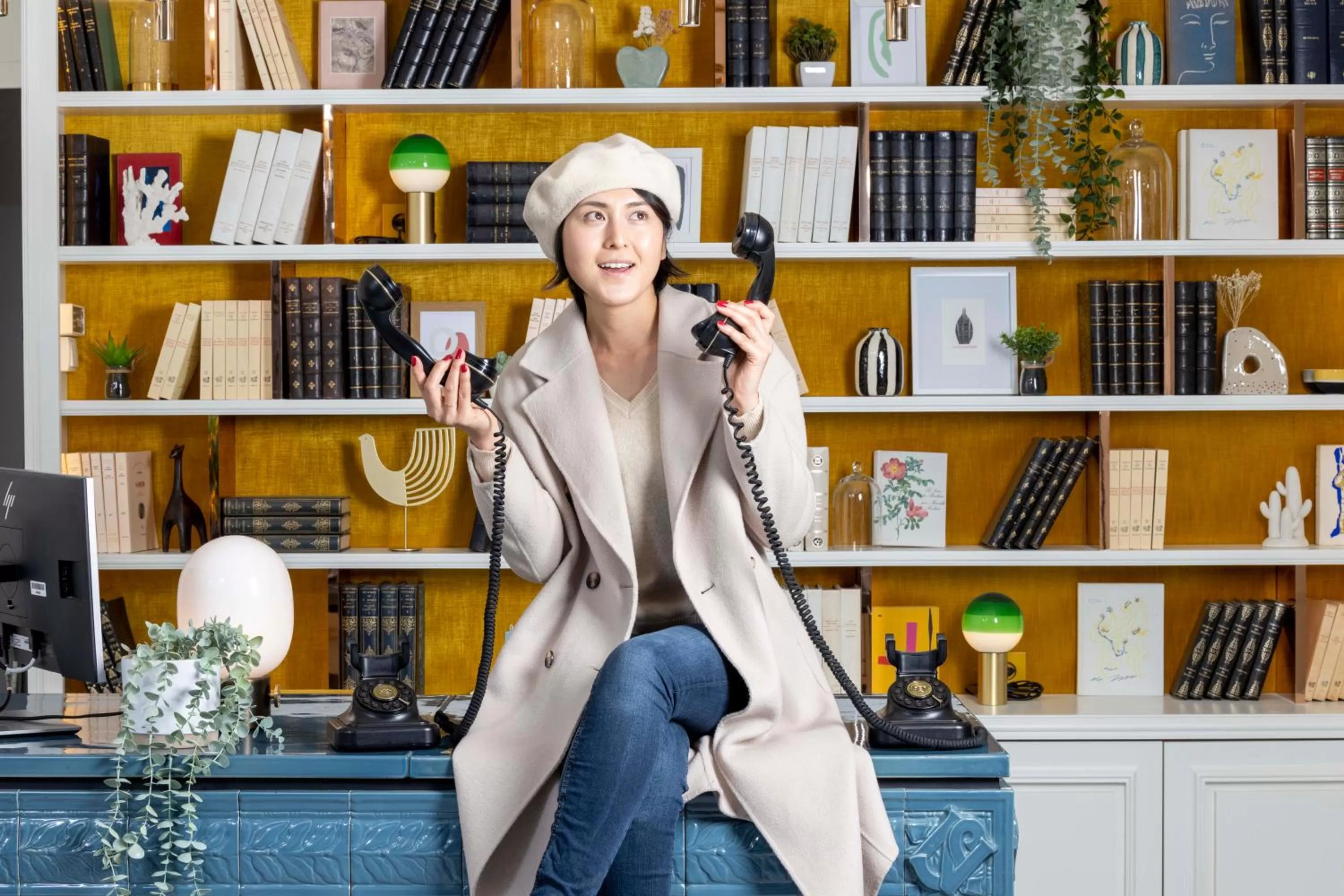 Lobby or reception in Hotel Louvre Montana