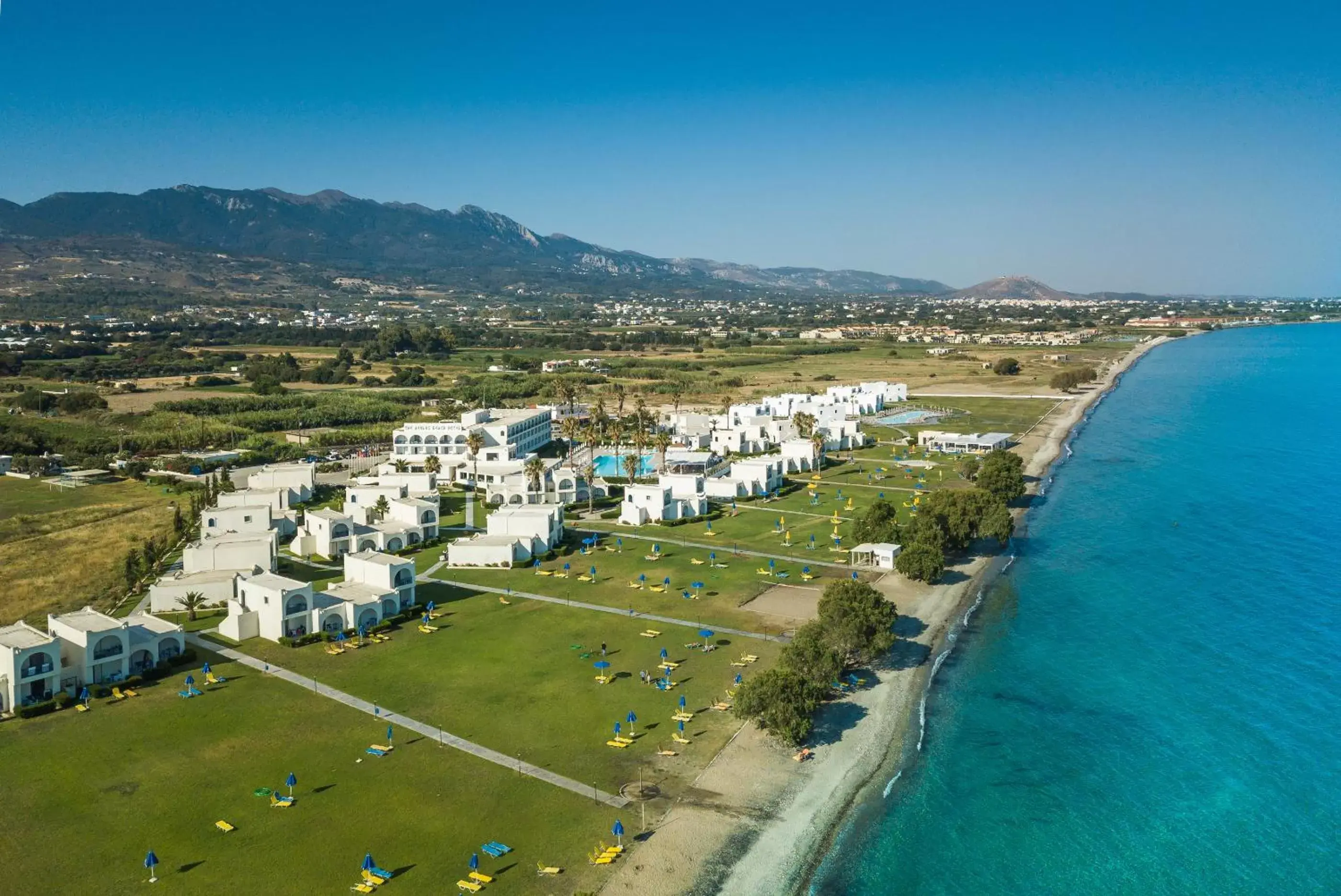 Landmark view, Bird's-eye View in The Aeolos Beach Hotel