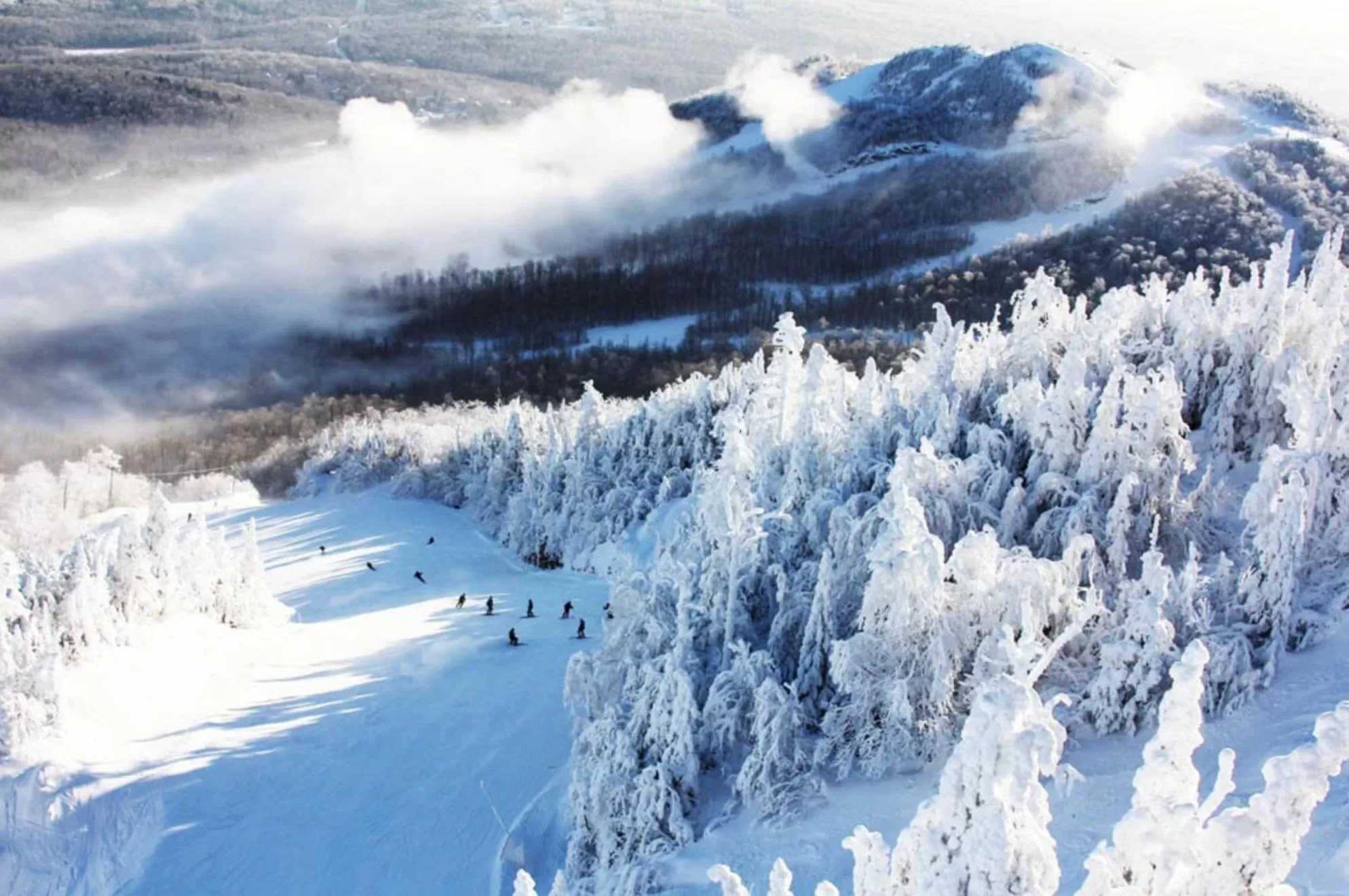 Winter in Magog Waterfront Studio 106