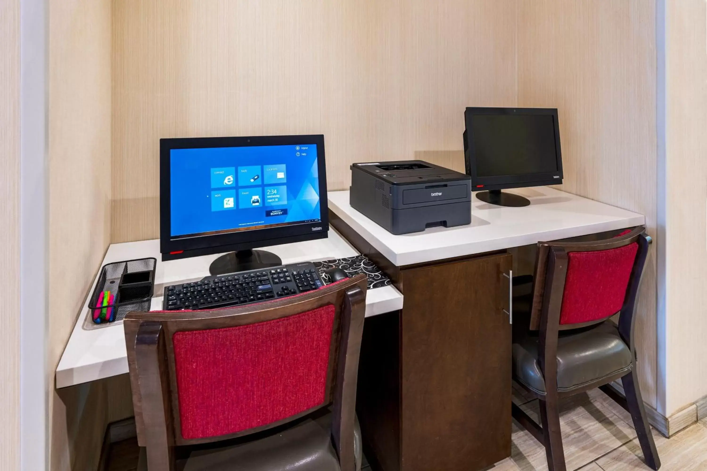 Lobby or reception, Business Area/Conference Room in Fairfield by Marriott Inn & Suites St Louis Chesterfield
