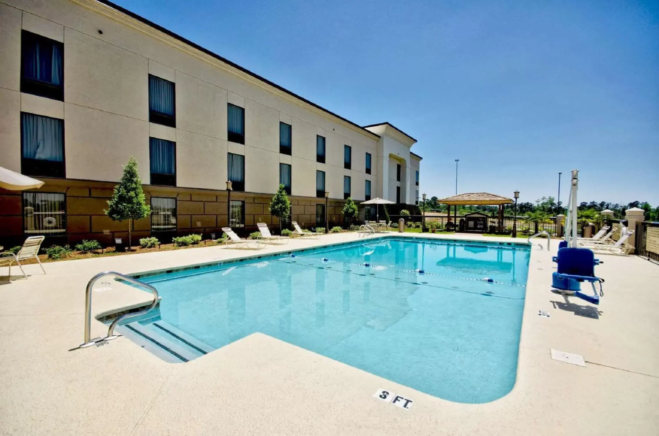 Pool view, Swimming Pool in Hampton Inn & Suites Tifton