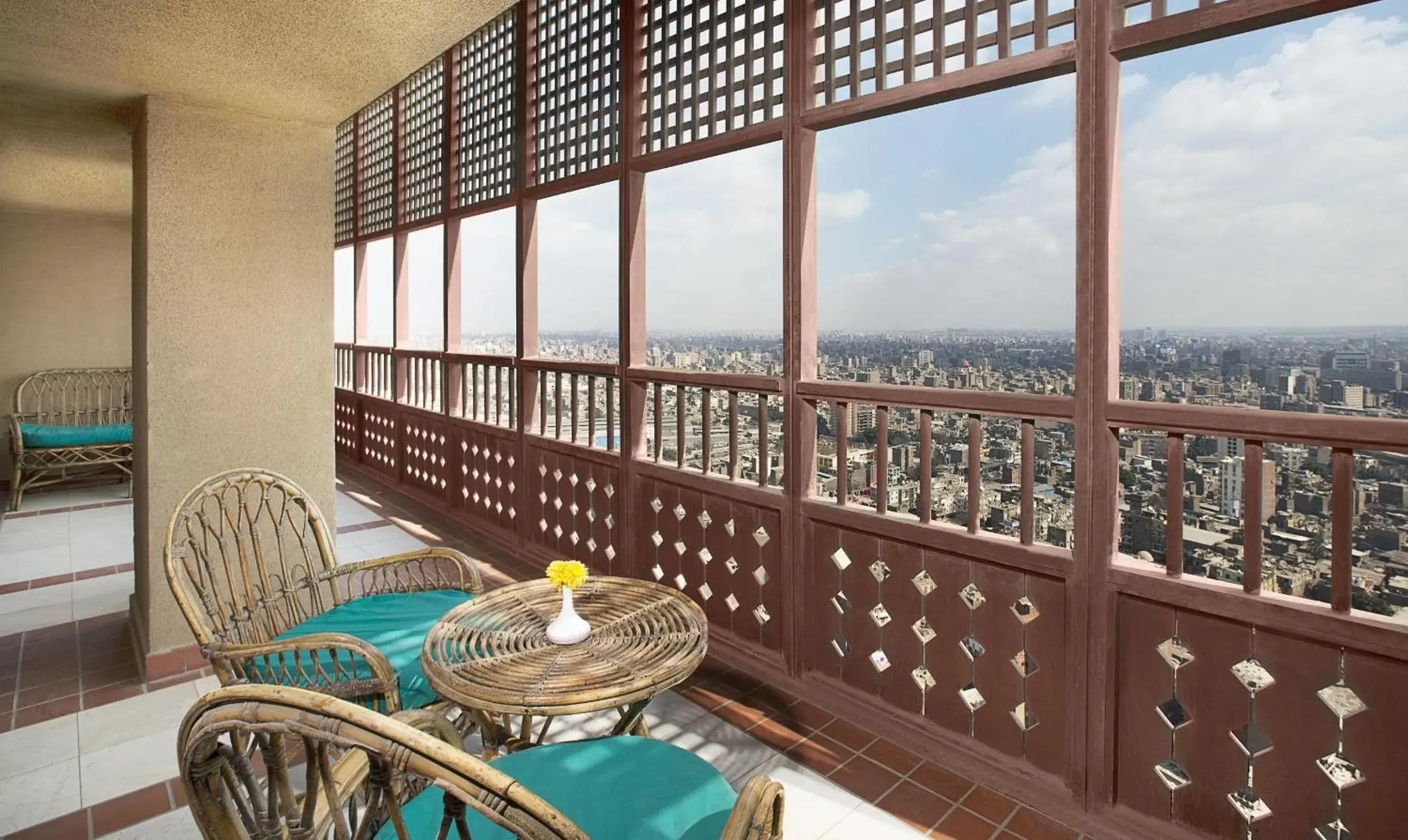 Balcony/Terrace in Cairo World Trade Center Hotel & Residences