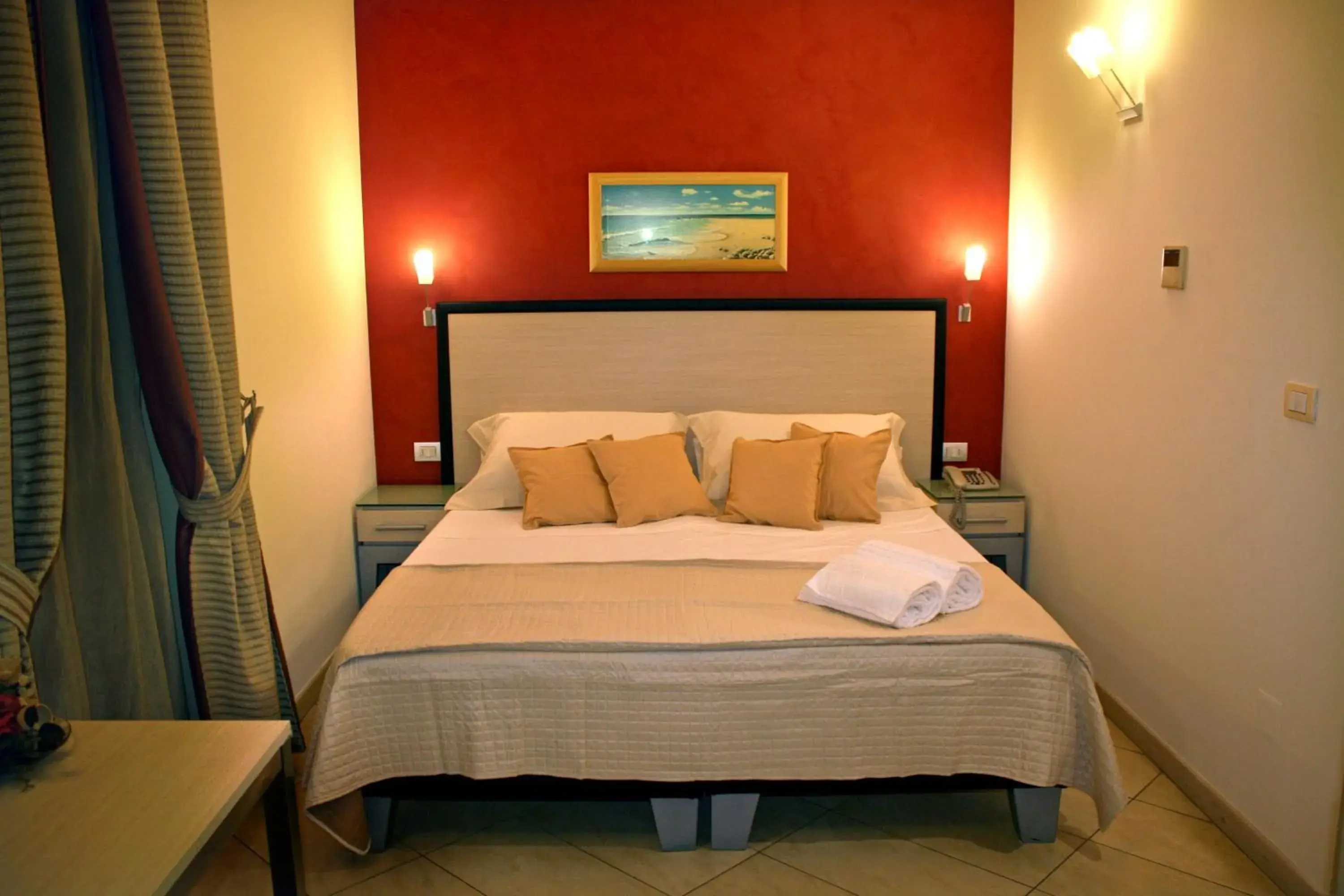 Bedroom, Bed in Hotel Villa Cibele