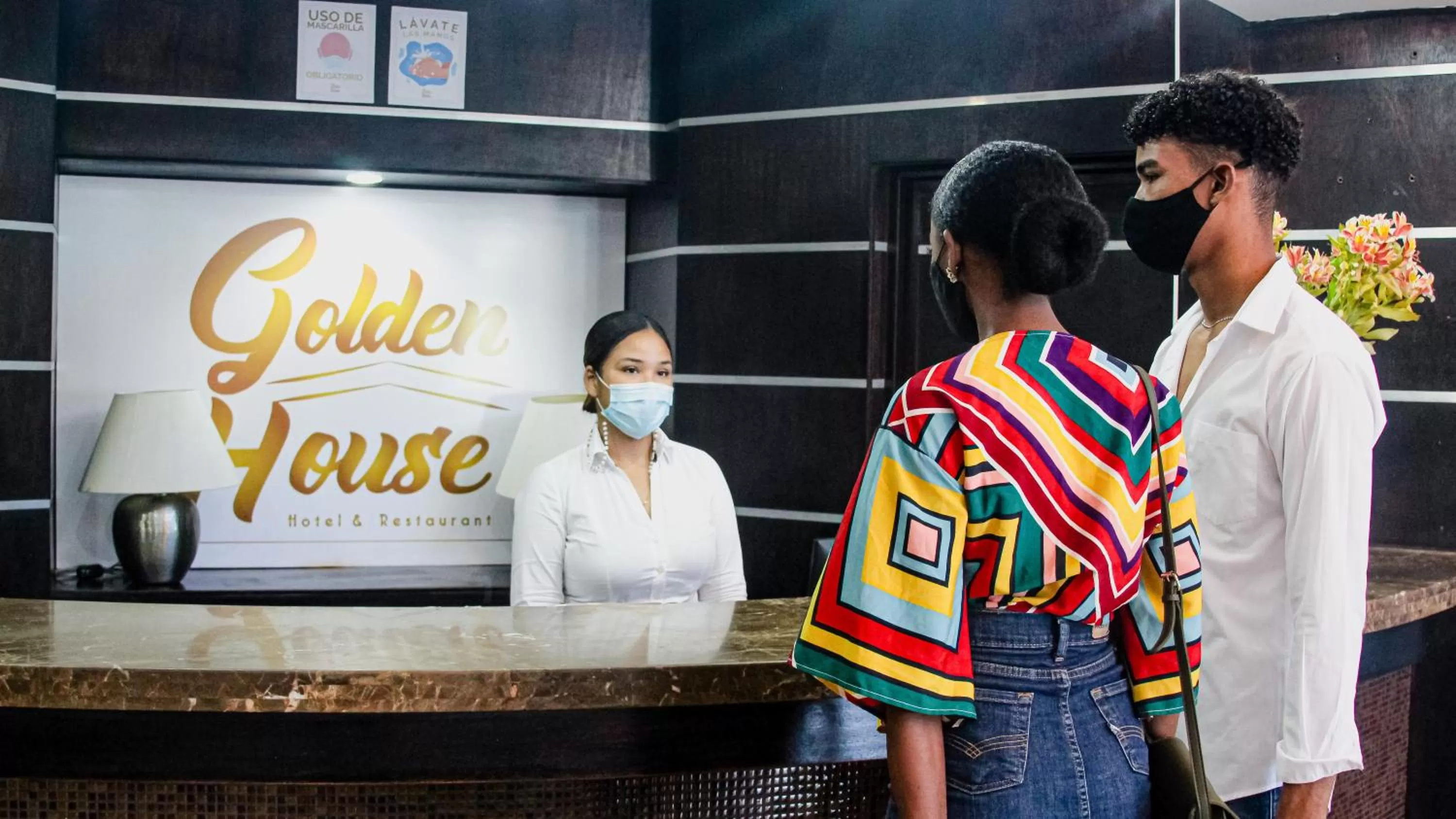 Staff in Golden House Hotel & Convention Center