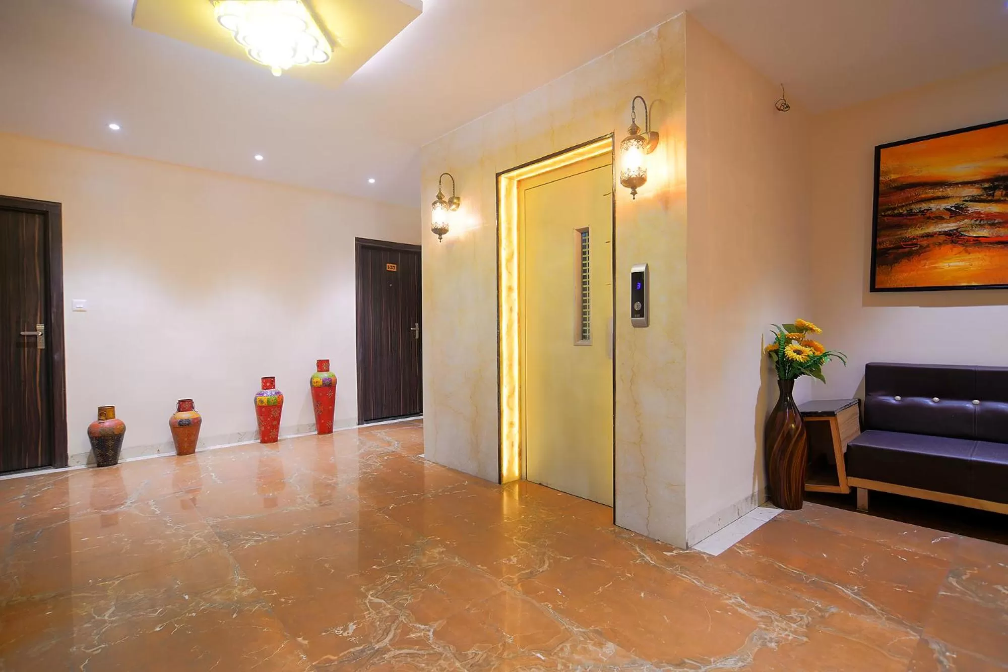 Lobby or reception in FabHotel Imperial Regency