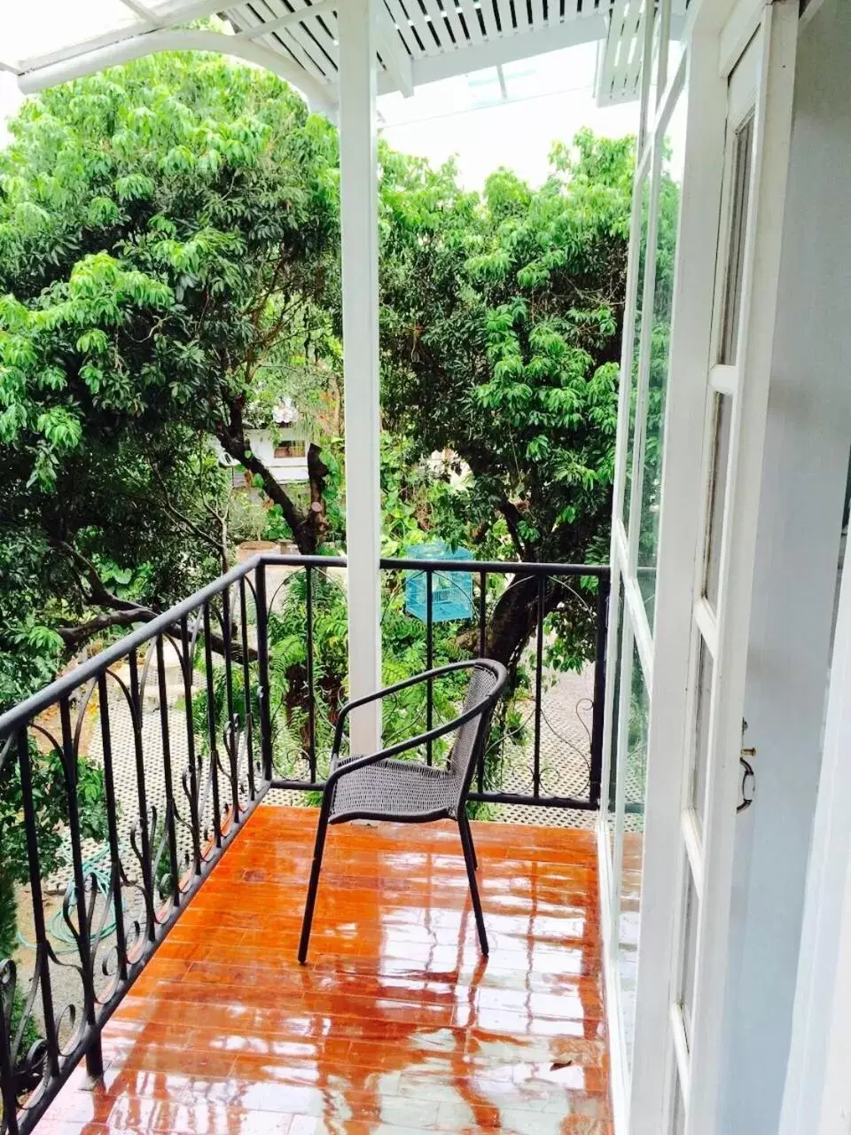Balcony/Terrace in Nai Suan Bed and Breakfast