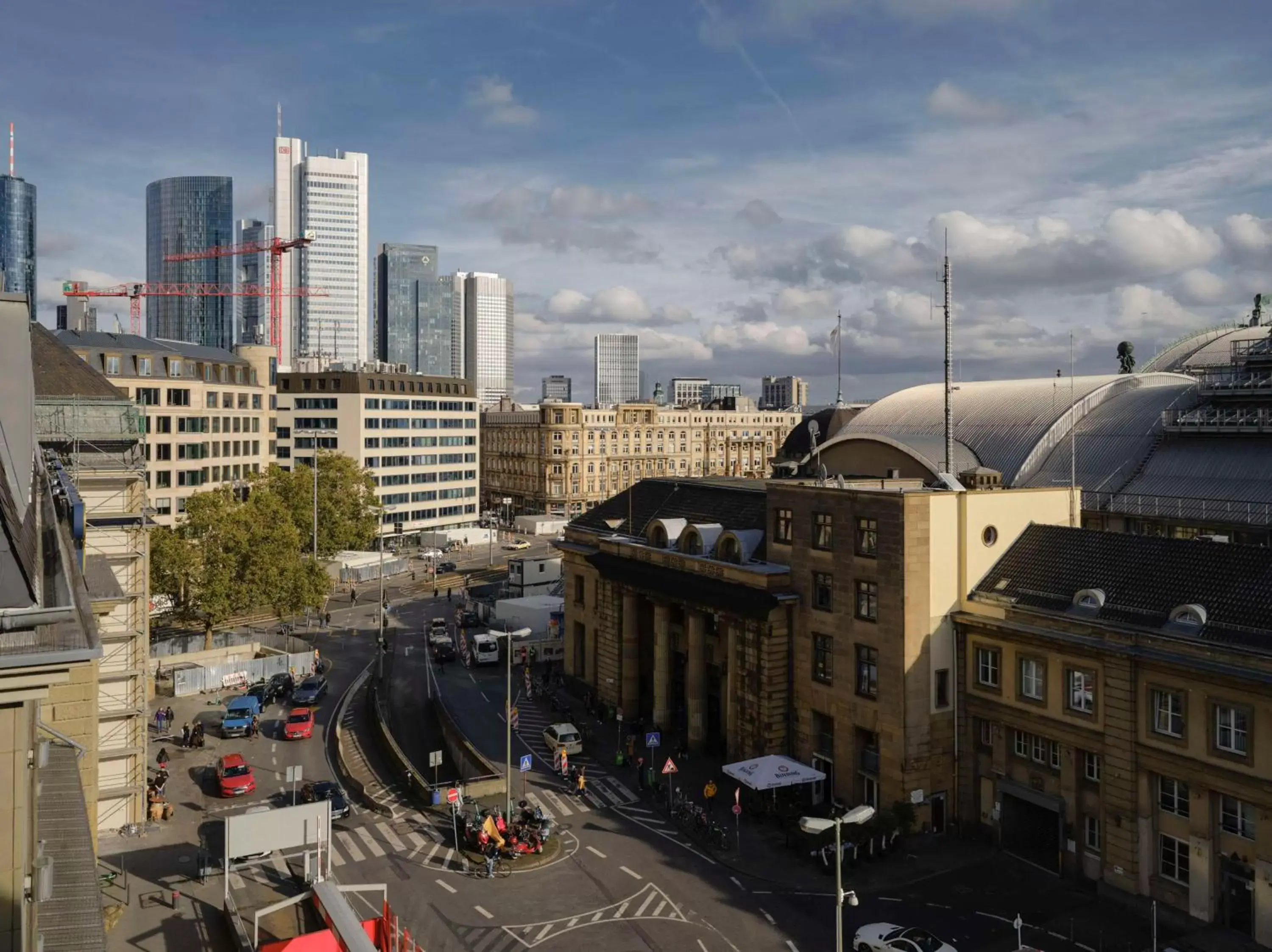 Property building in Fleming's Express Hotel Frankfurt - former IntercityHotel Frankfurt