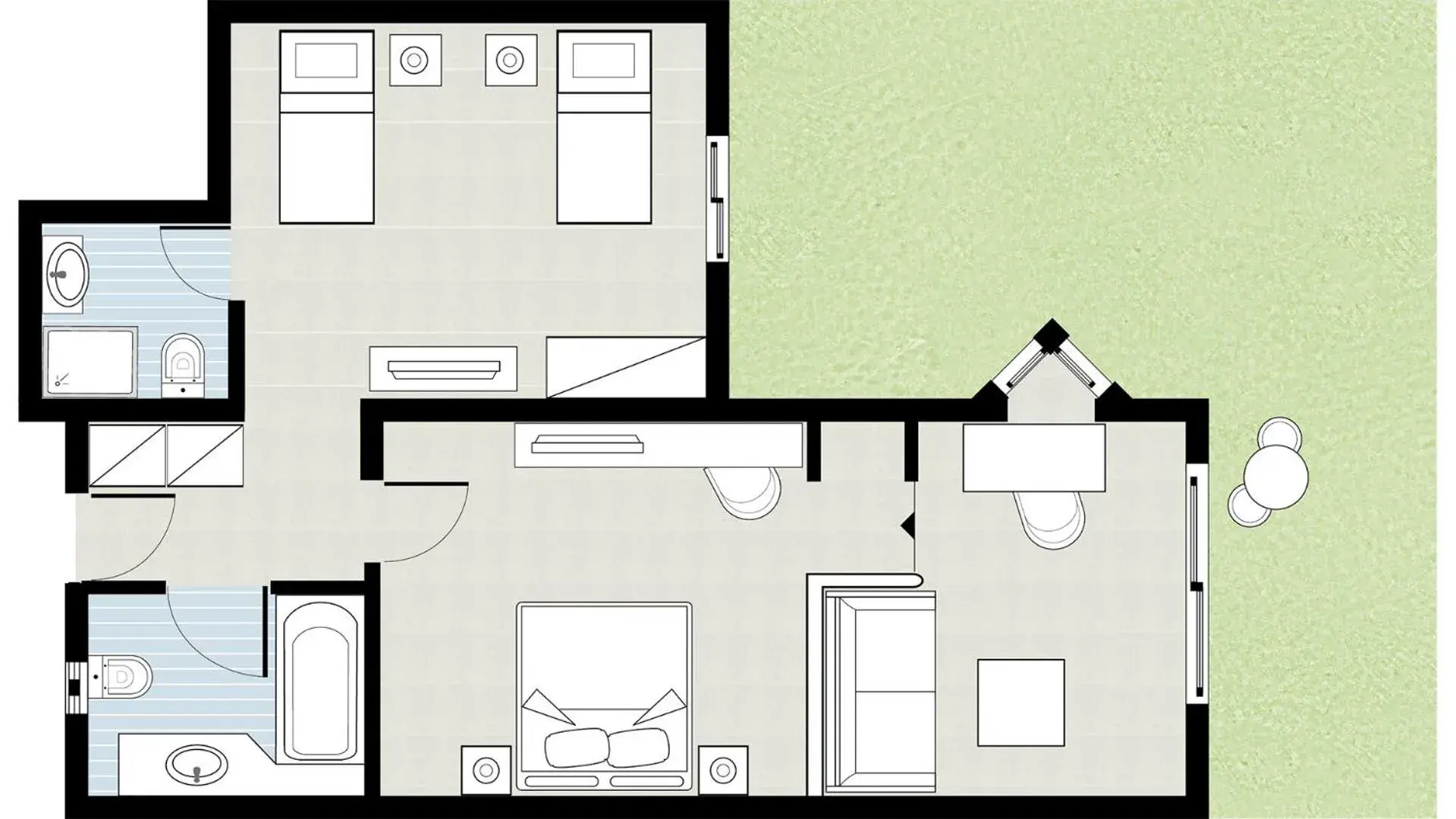 Floor Plan in Grecotel Creta Palace