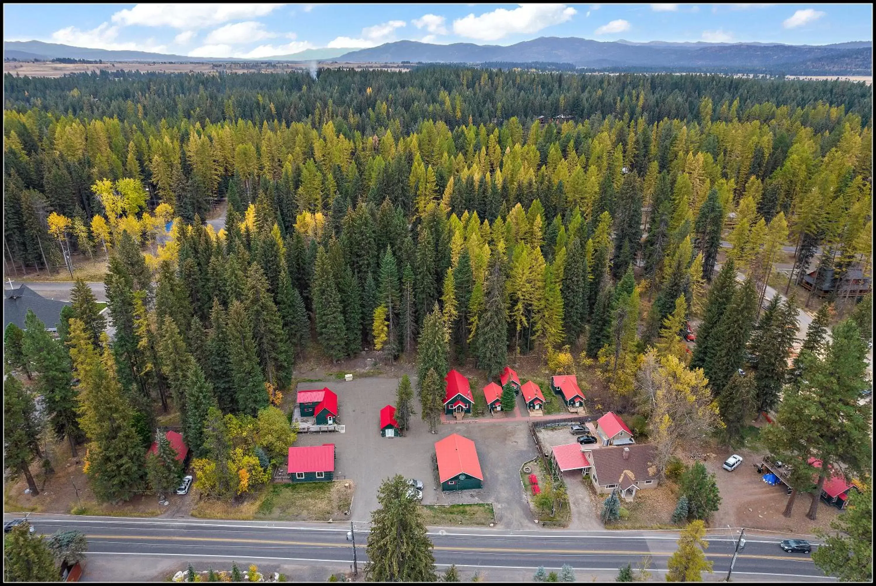 Neighbourhood, Bird's-eye View in Brundage Bungalows