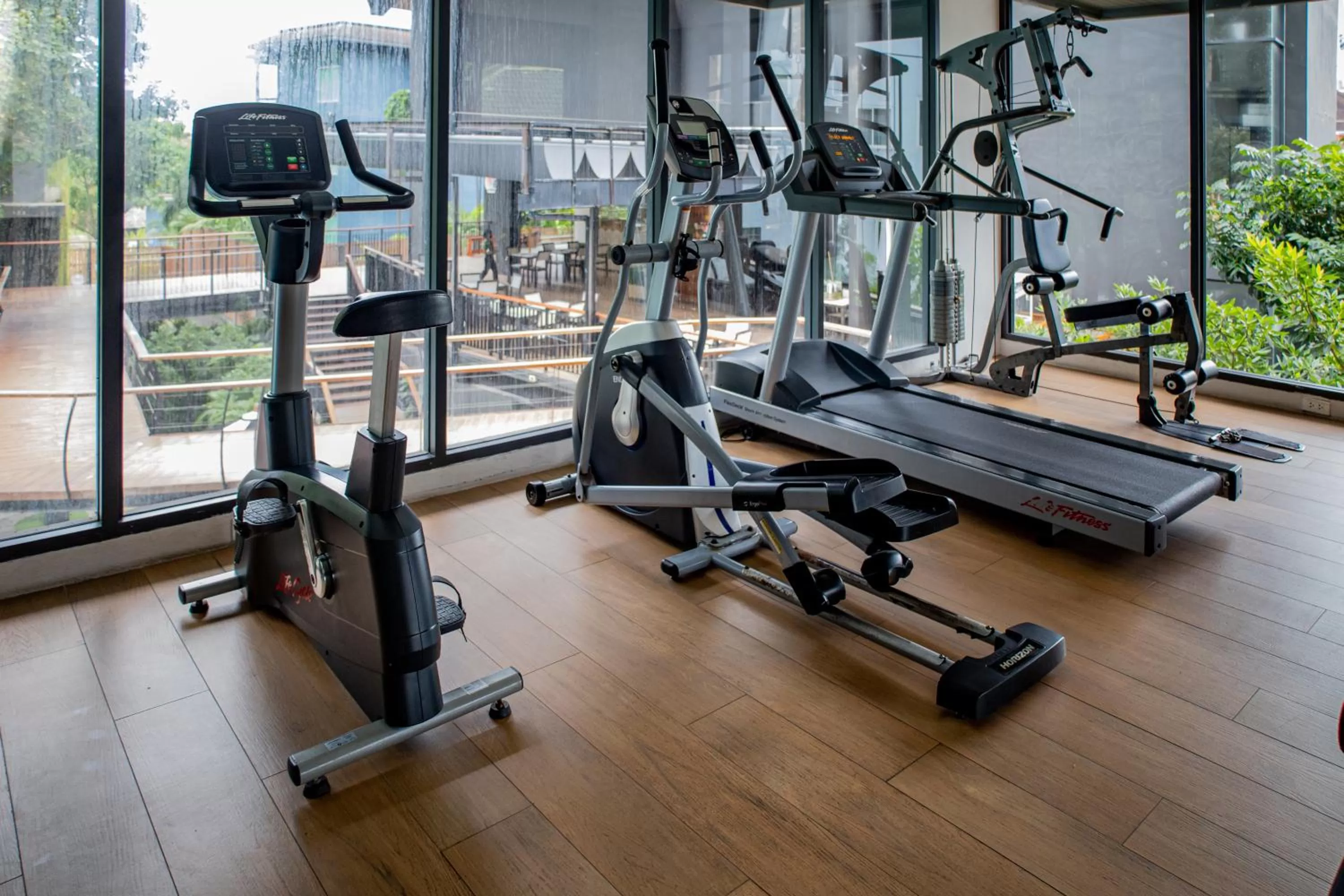 Fitness centre/facilities in Panan Krabi Resort