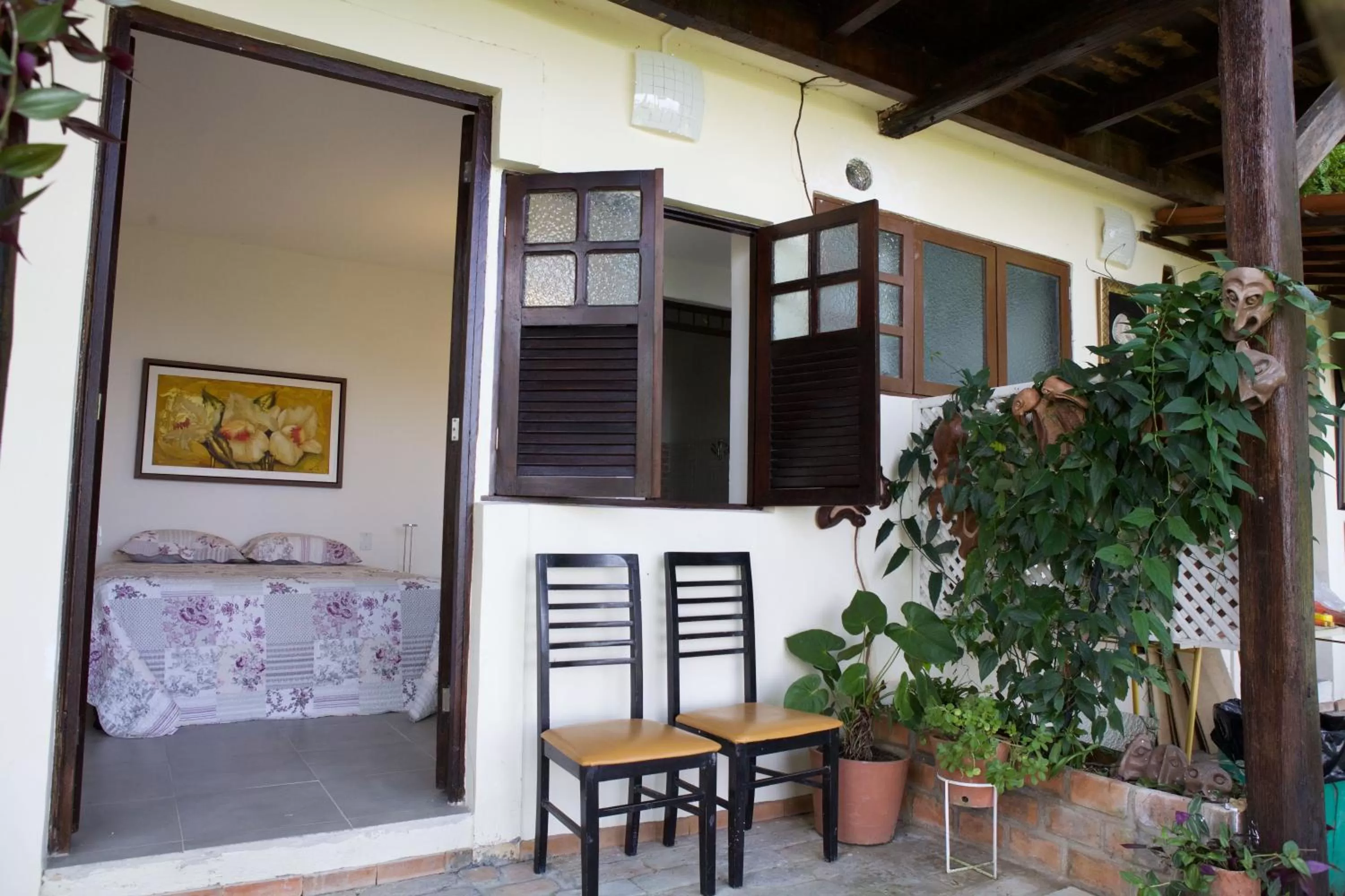 Seating area in Pousada Irradiante