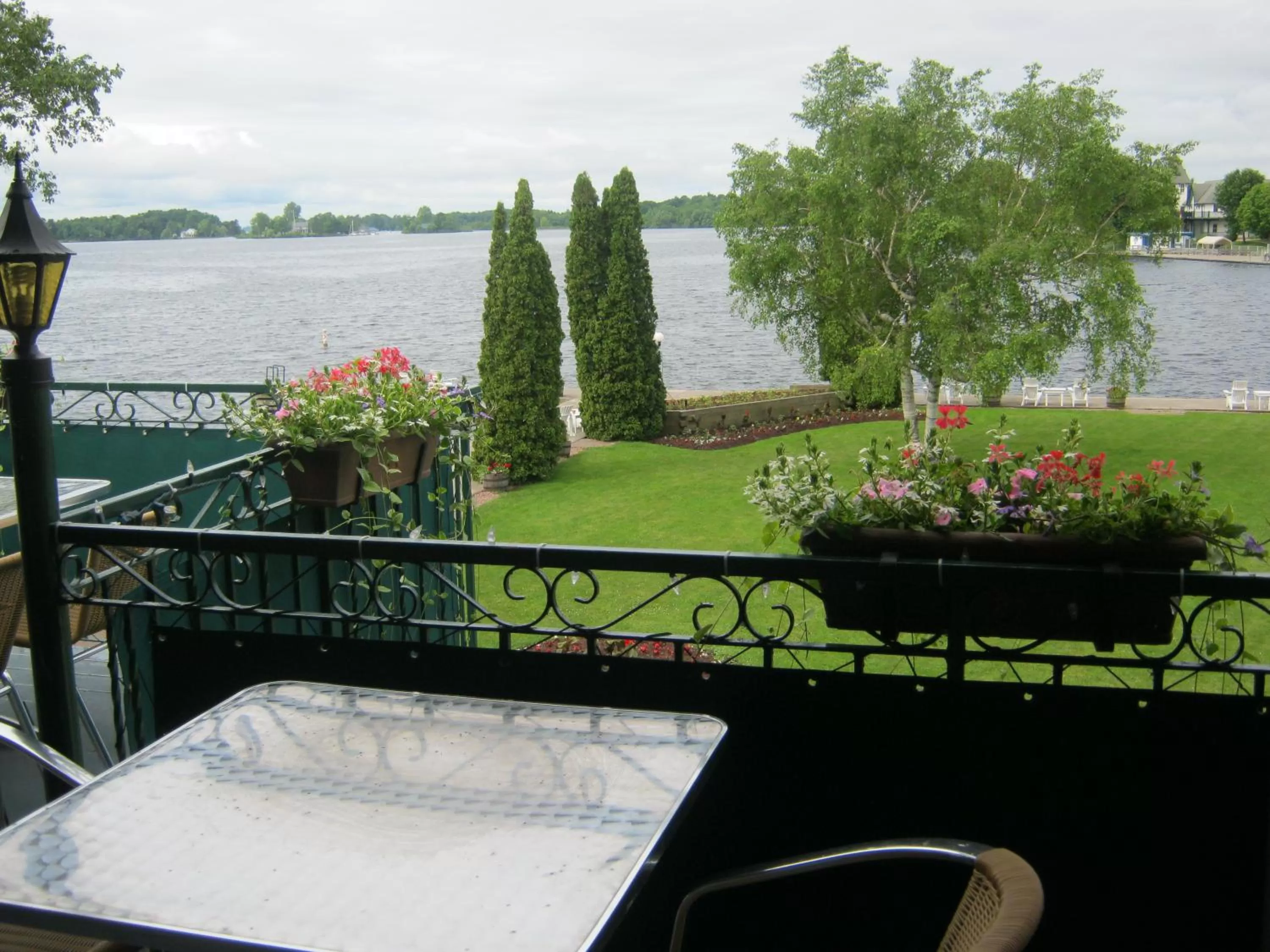 Balcony/Terrace in The Gananoque Inn