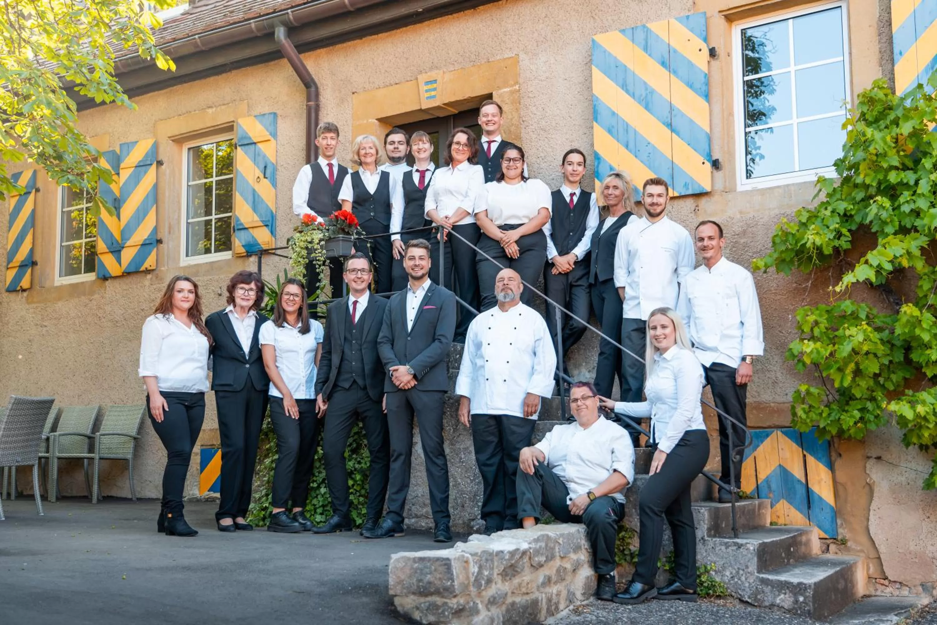 People in Hotel-Restaurant Burg Hornberg
