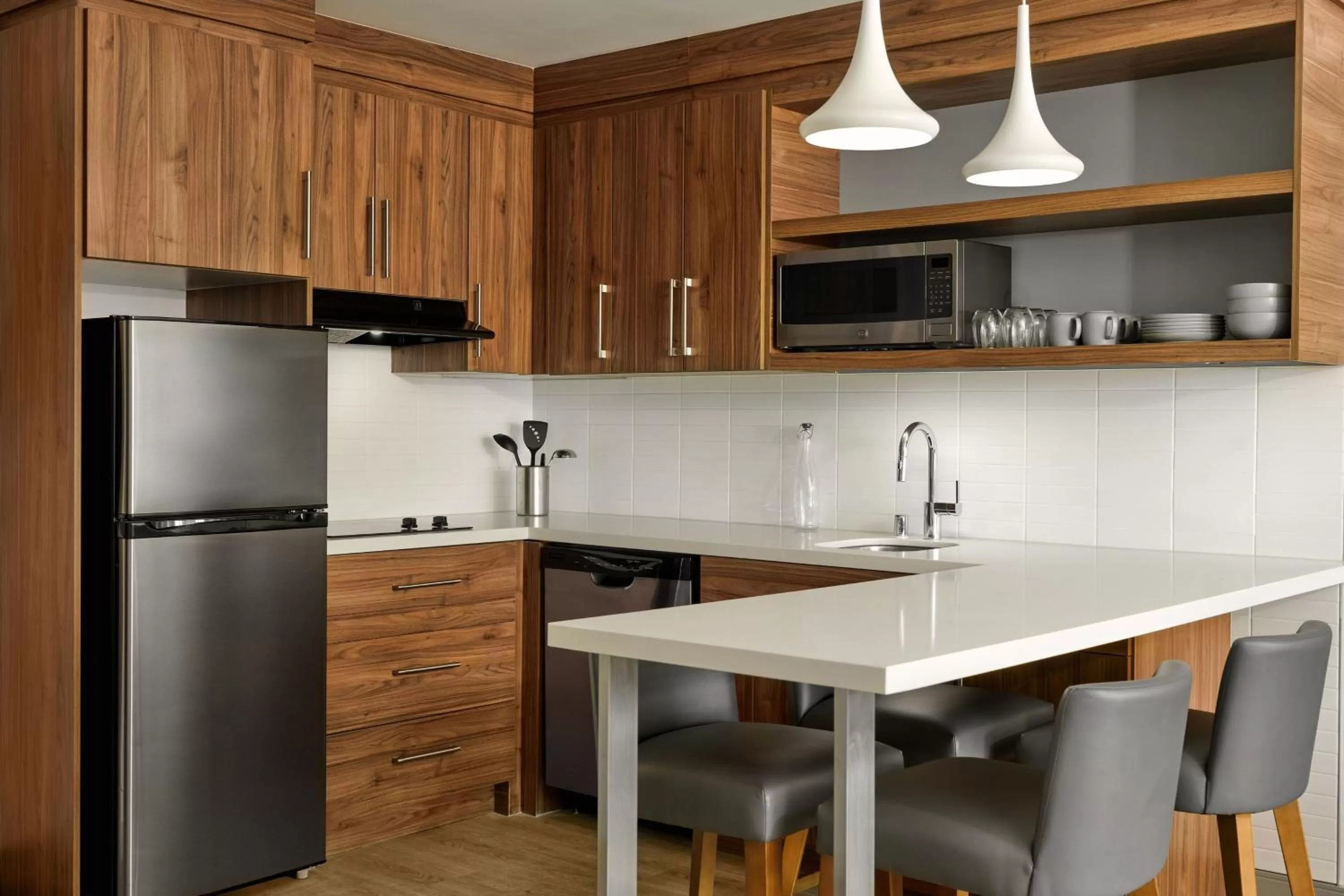 Bedroom in Element Anaheim Resort Convention Center