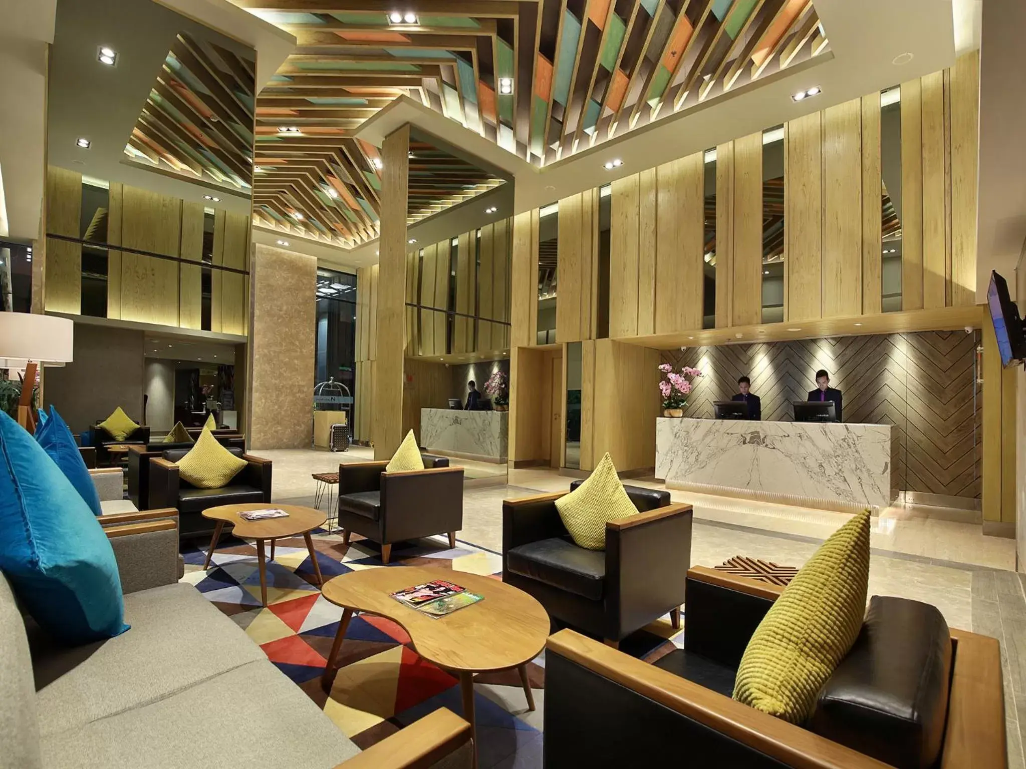 Lobby or reception, Restaurant/Places to Eat in Swiss-Belinn Simatupang