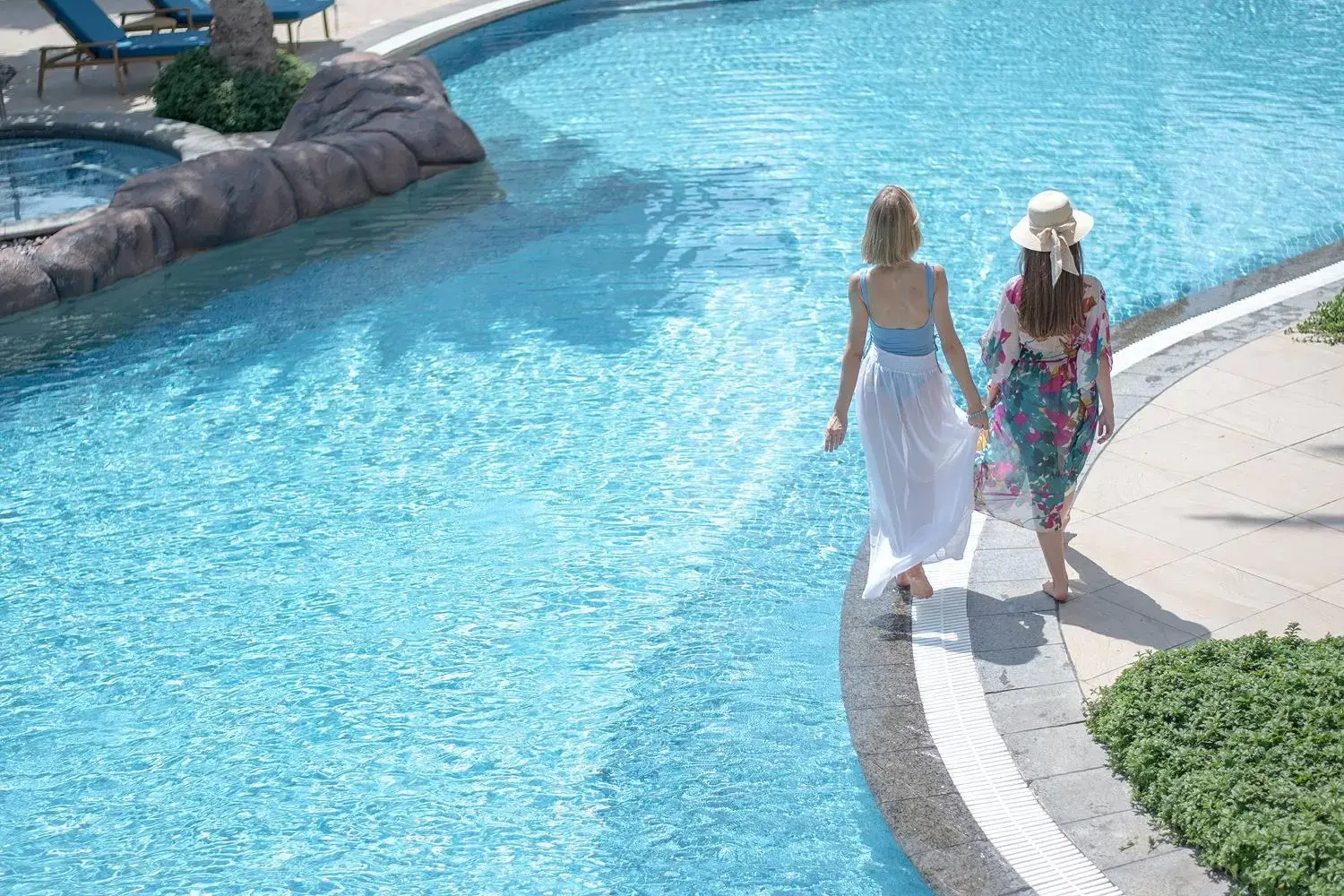 Swimming Pool in Four Seasons Hotel Doha