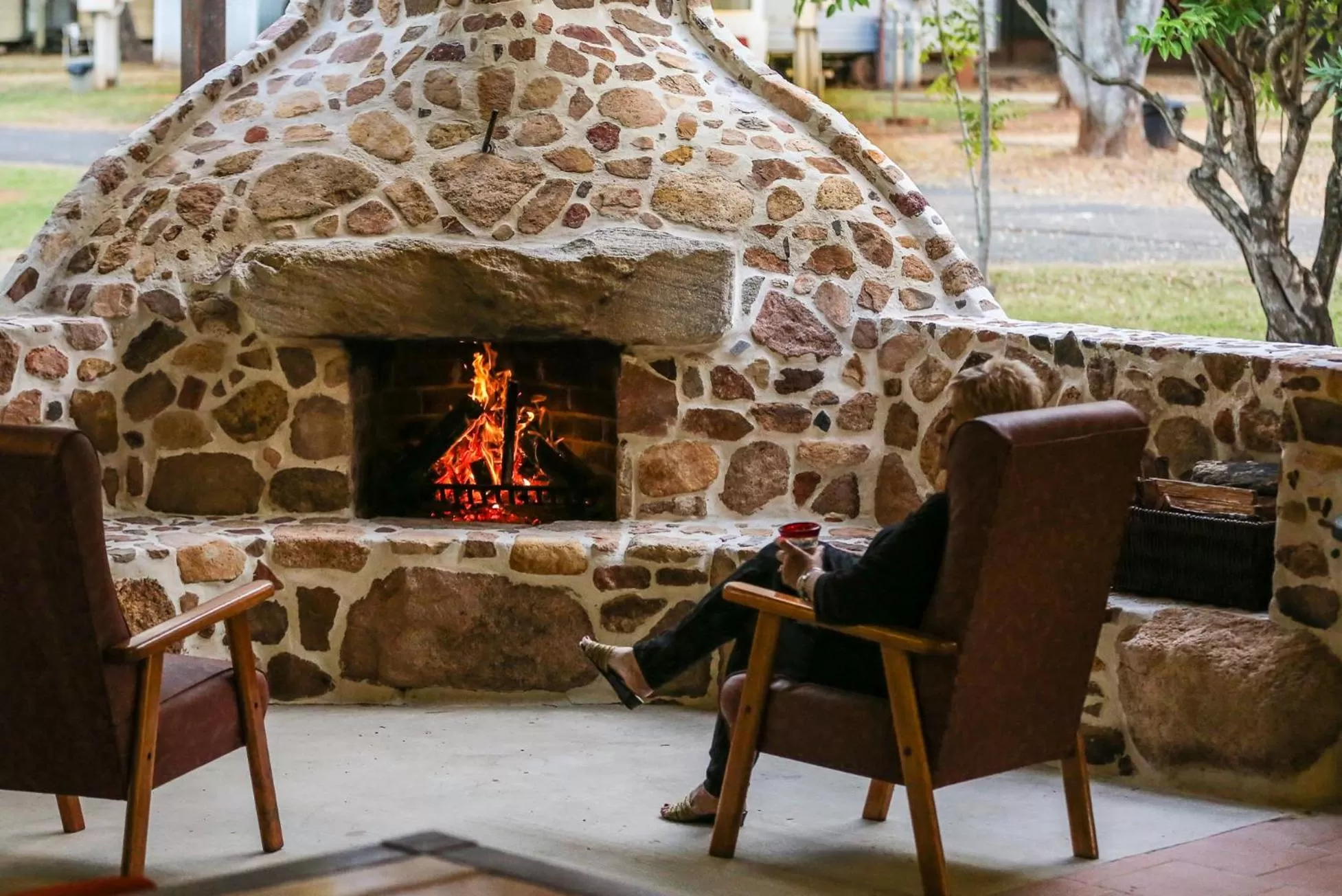 flat iron in Esk Caravan Park & Rail Trail Motel