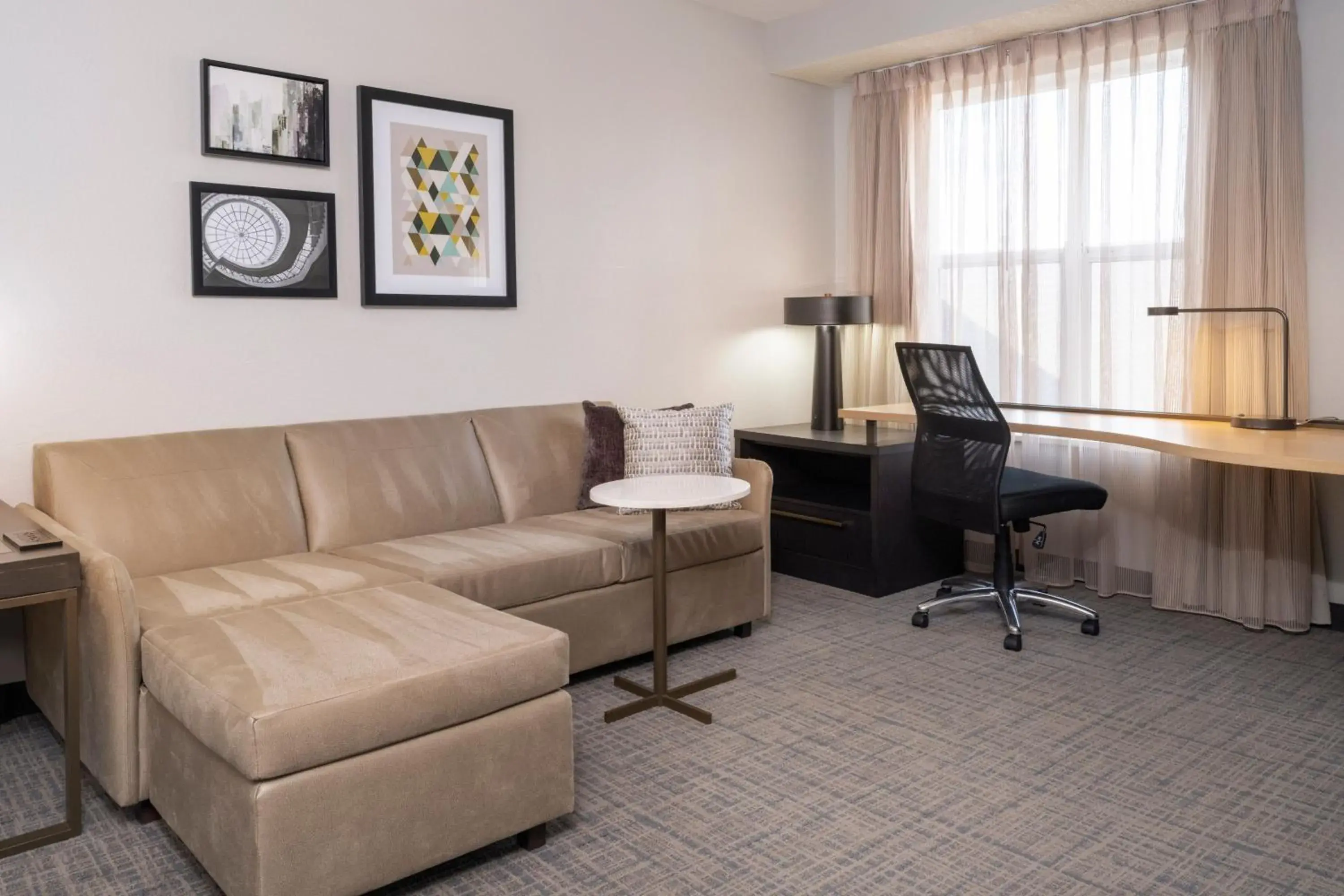Living room, Seating Area in Residence Inn Salt Lake City Airport