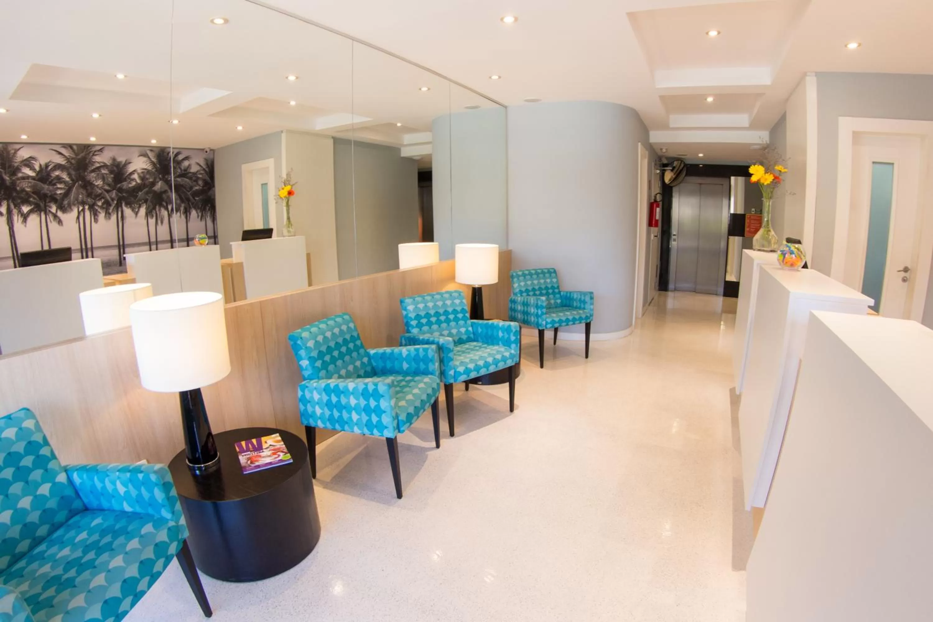 Lobby or reception in Rio Hotel by Bourbon Curitiba